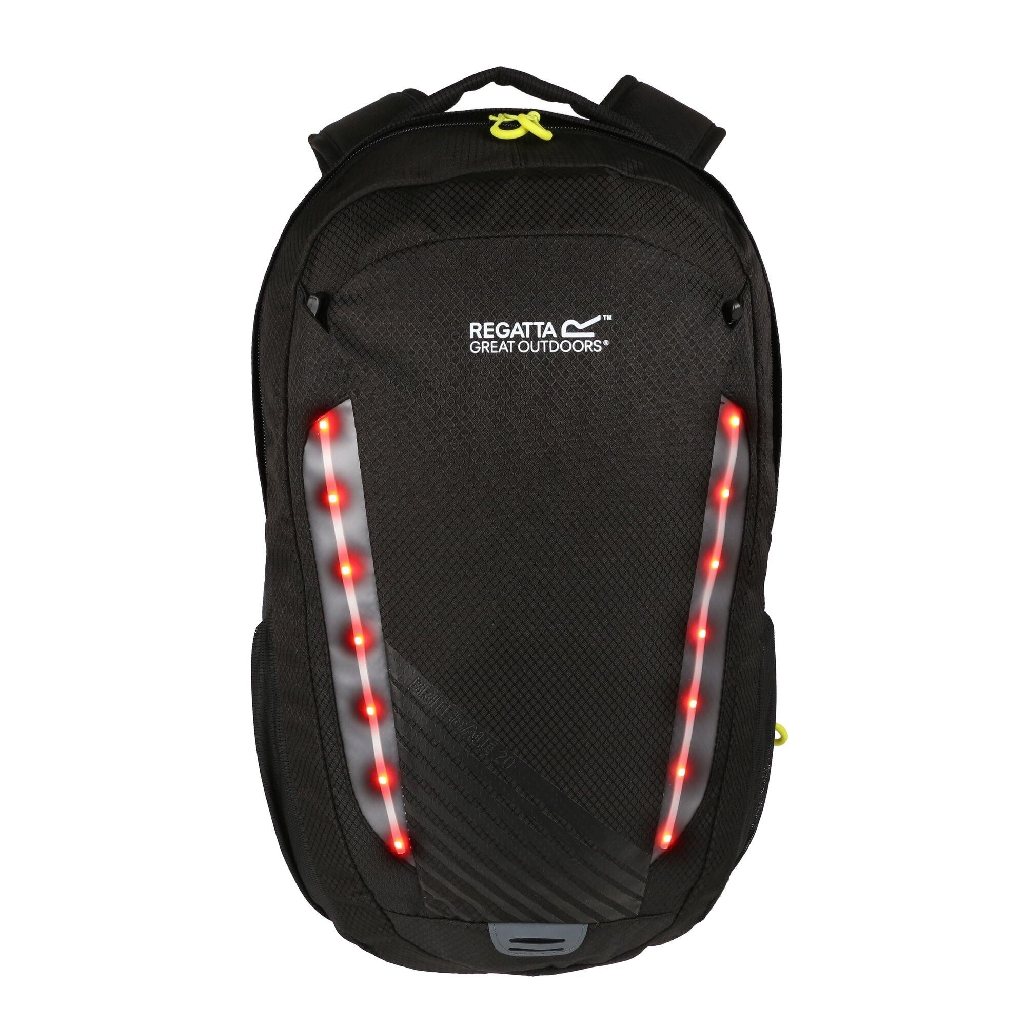 Black - Regatta - Britedale 20L Backpack - 6