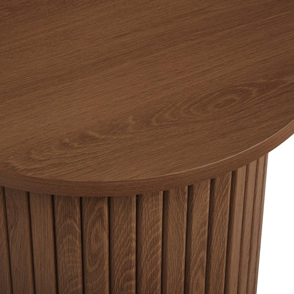Brown - Birlea - Axel Fluted Side Table - 7