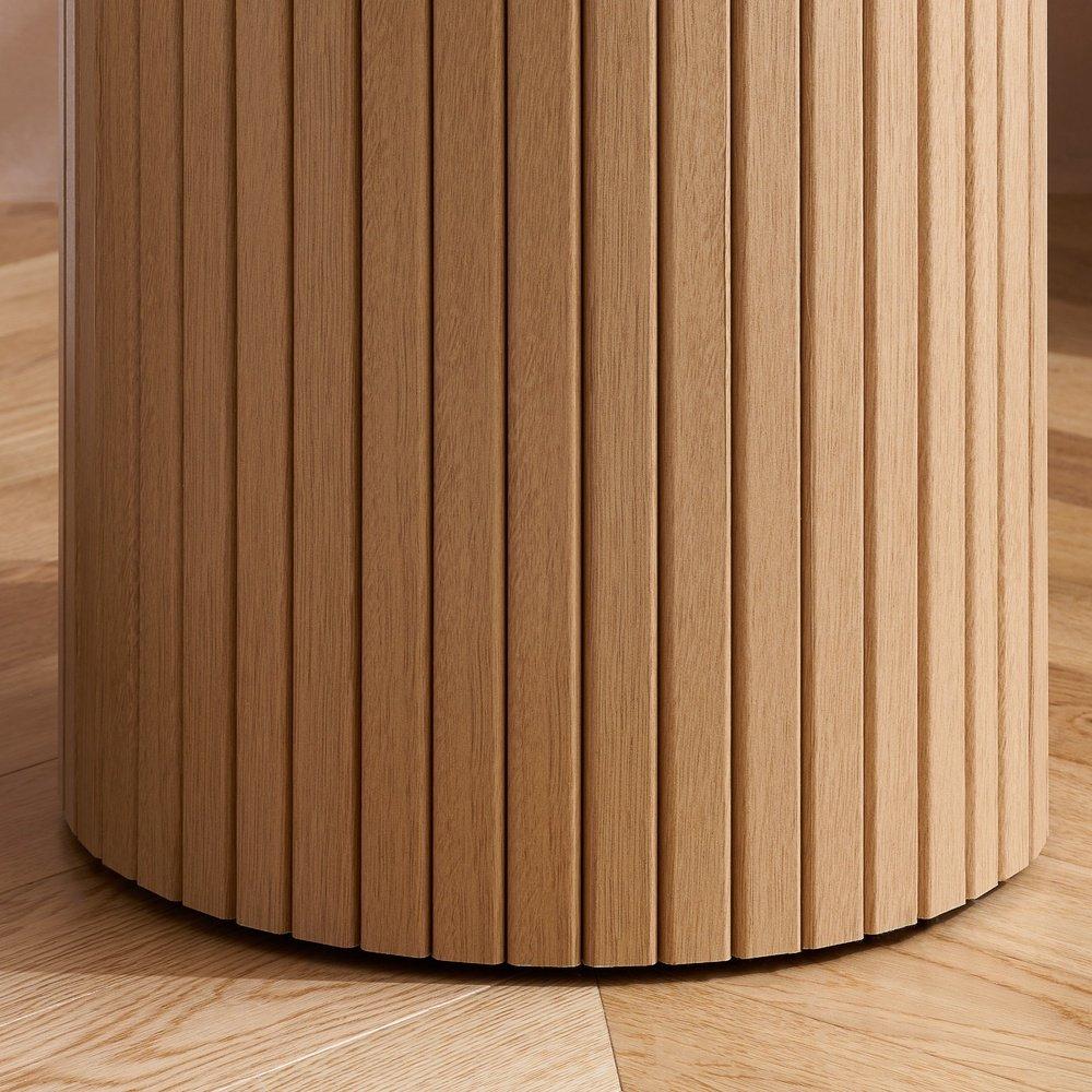 Nude - Birlea - Axel Fluted Side Table - 5