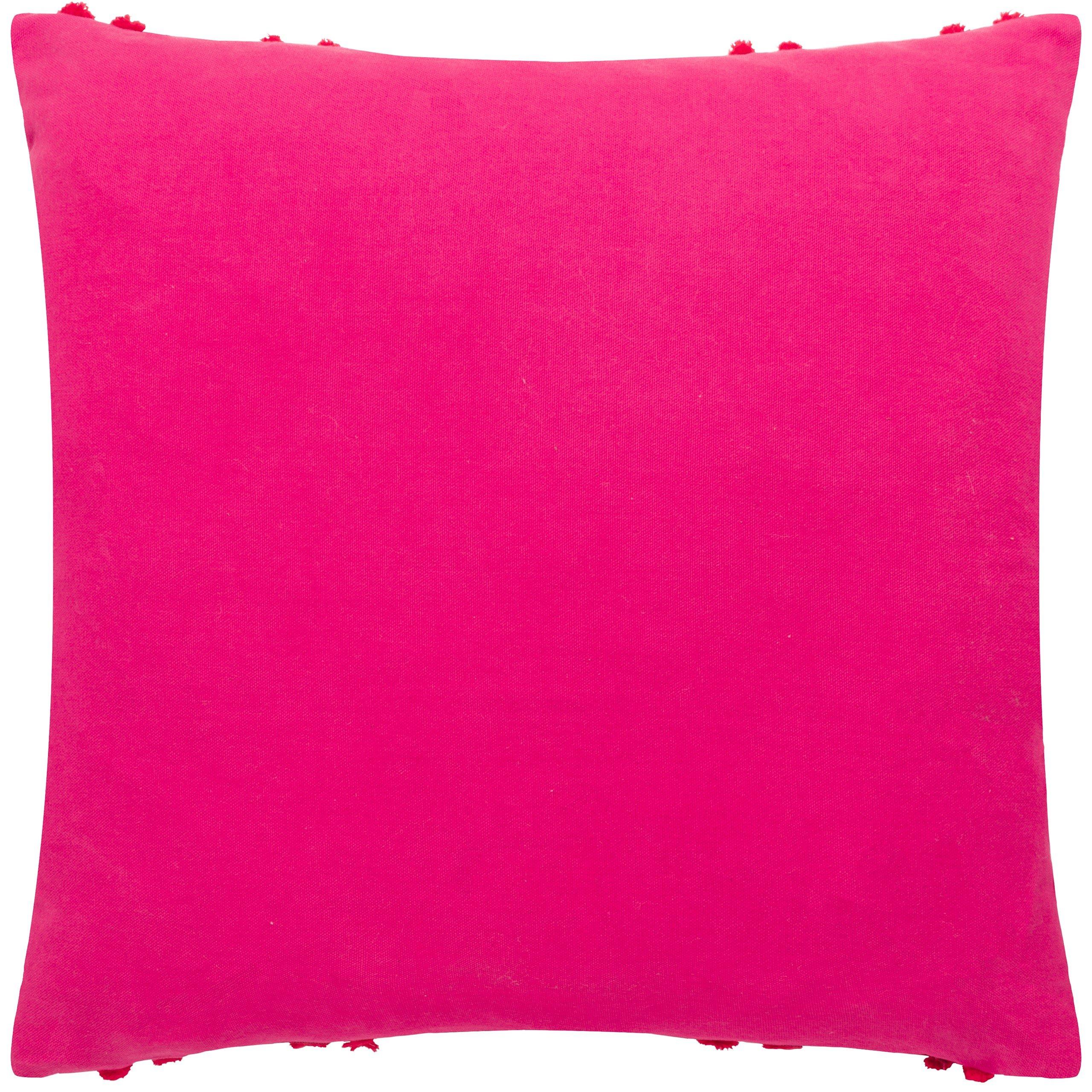 Pink/Red - Heya Home - Archie Tufted Cushion - 2