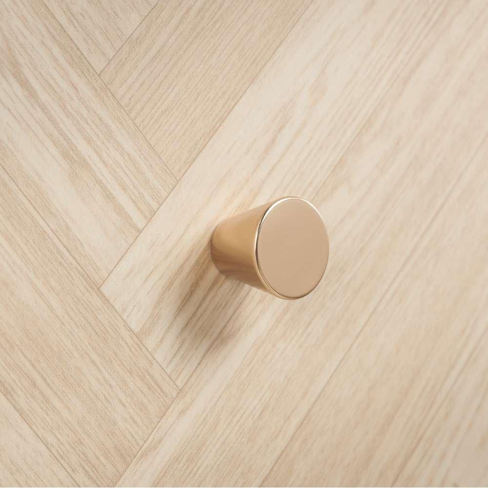 Nude - Birlea - Herringford 3 Door  Wardrobe With Mirror - 5