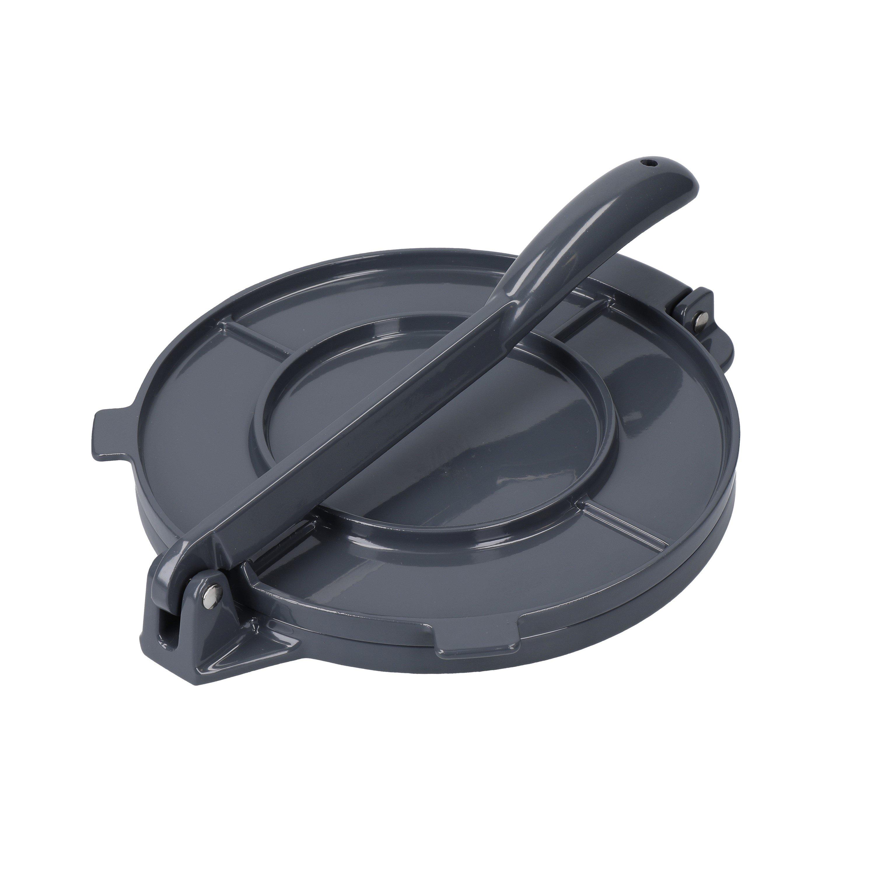 Kitchencraft  Mexican Tortilla Press - Silver - 25x20cm