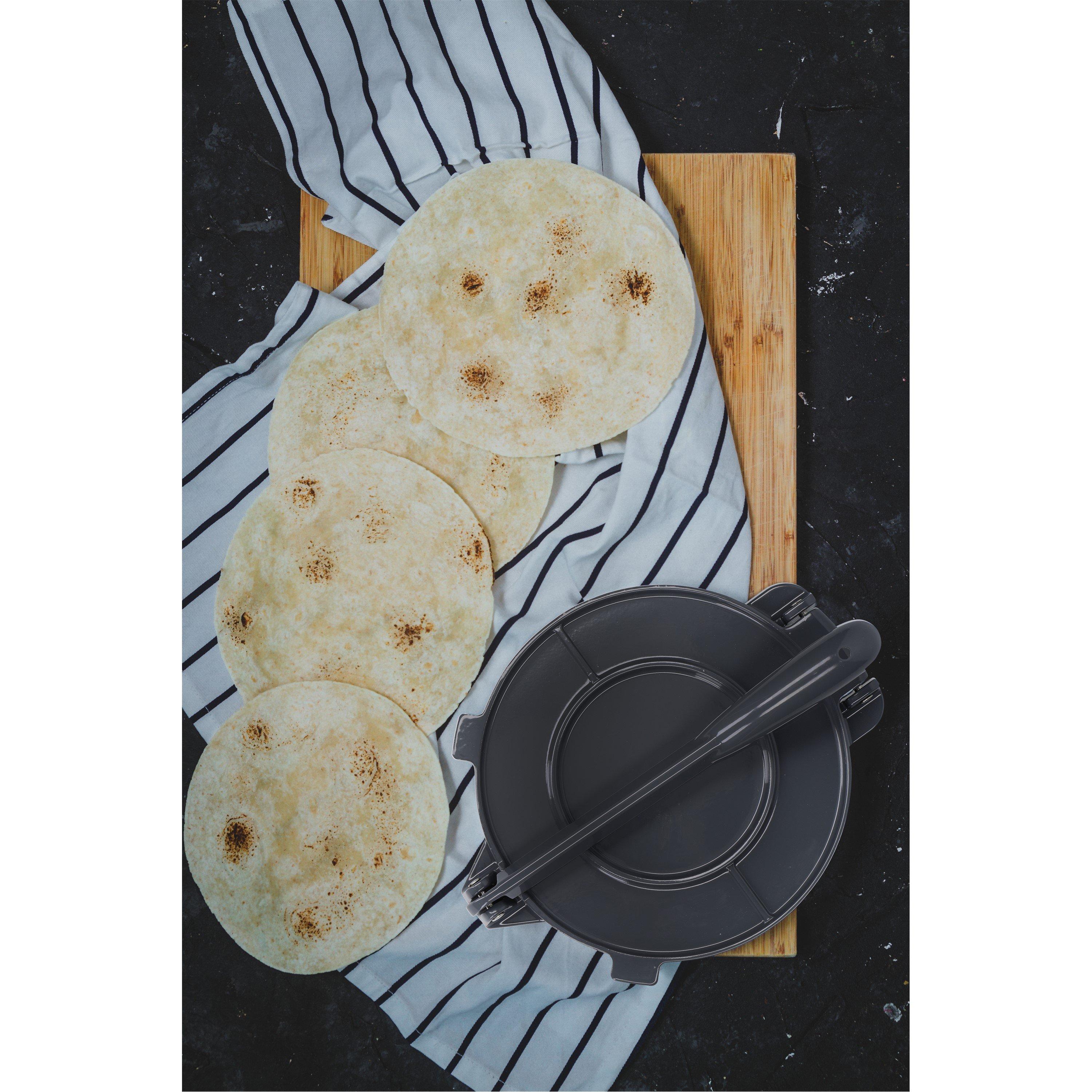 Silver - KitchenCraft - KitchenCraft Mexican Tortilla Press - 3