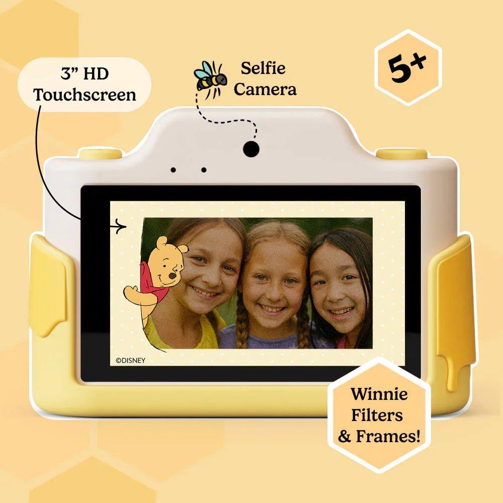 Yellow - Kiimento - Winnie the Pooh Kids Digital Camera & Video Camcor - 3