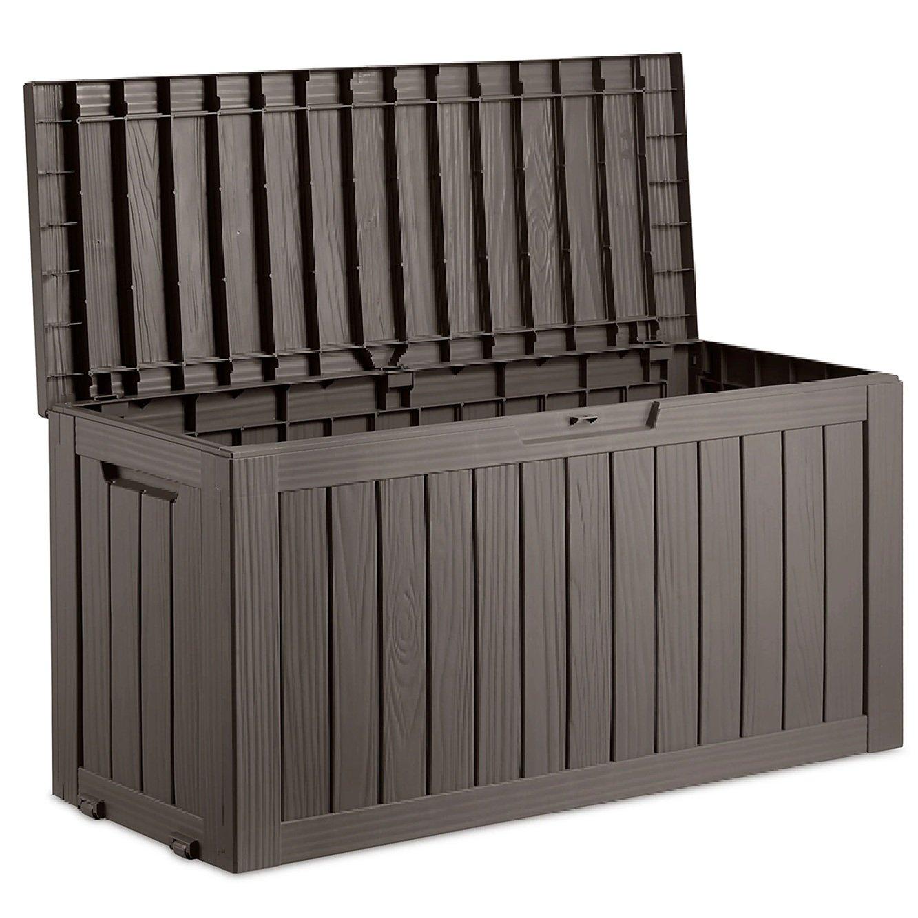 Vonhaus  Waterproof Garden Storage Box – 270L - Grey