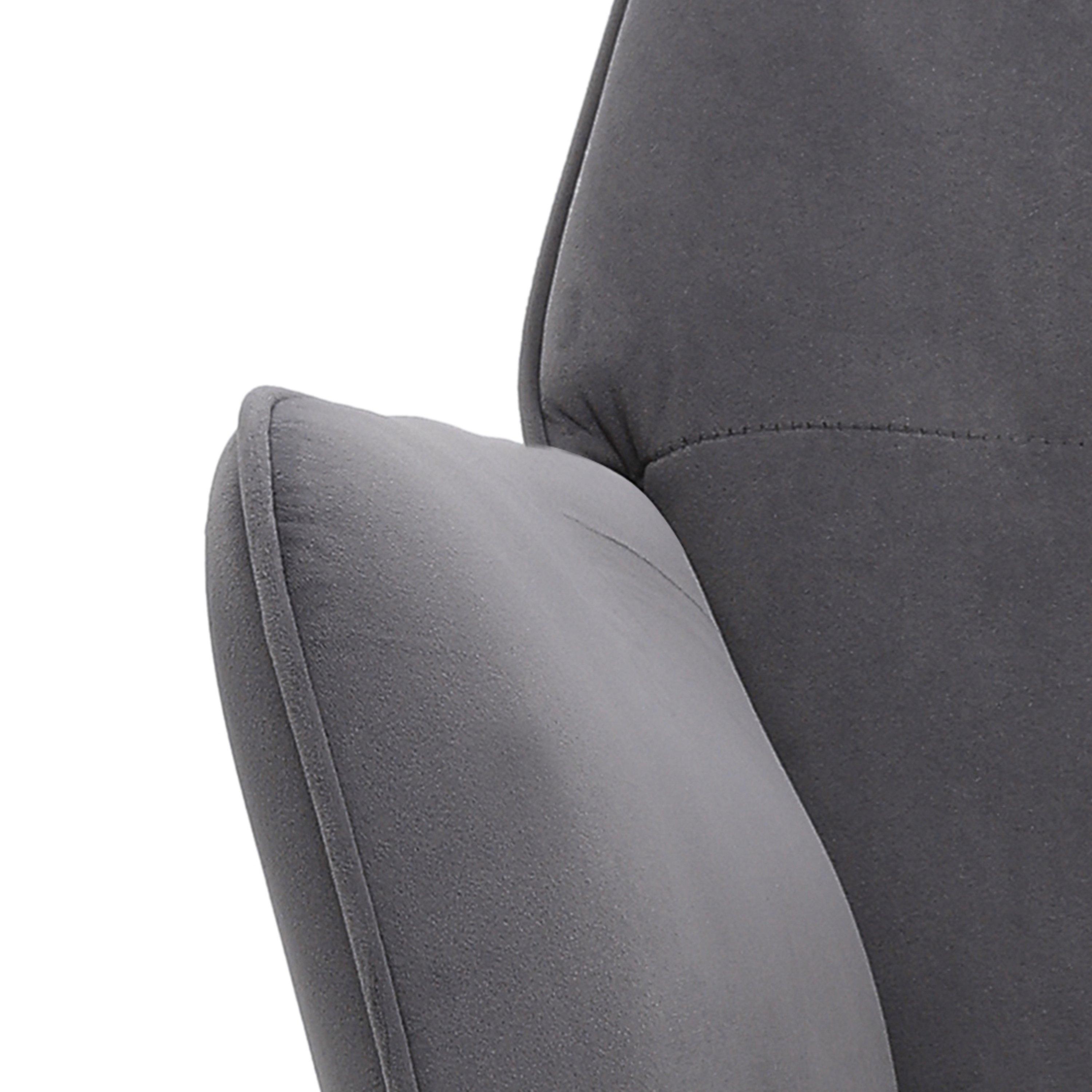 Black - Kabinet UK - Modern Comfy Nursery Rocking Chair Black - 8