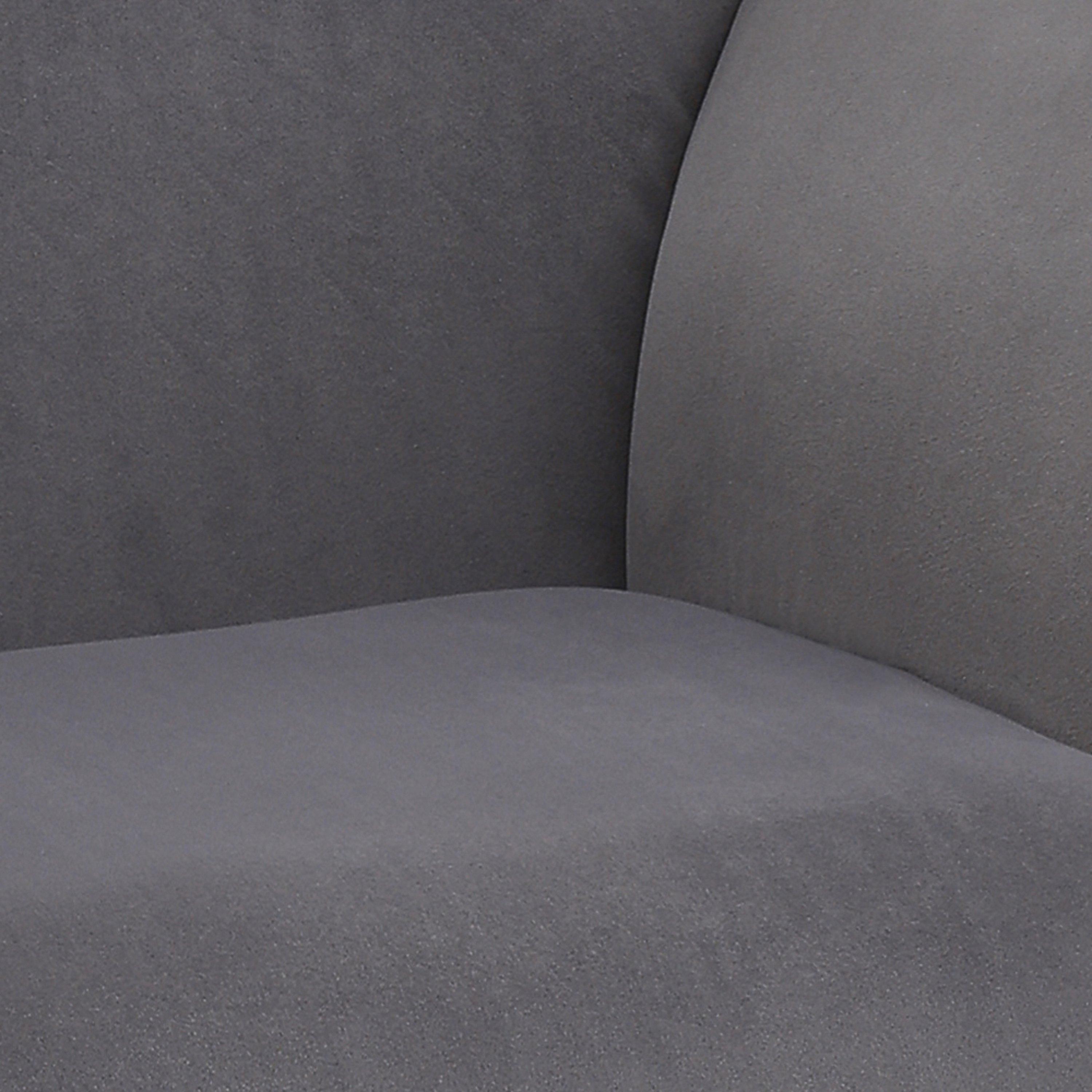 Black - Kabinet UK - Modern Comfy Nursery Rocking Chair Black - 9