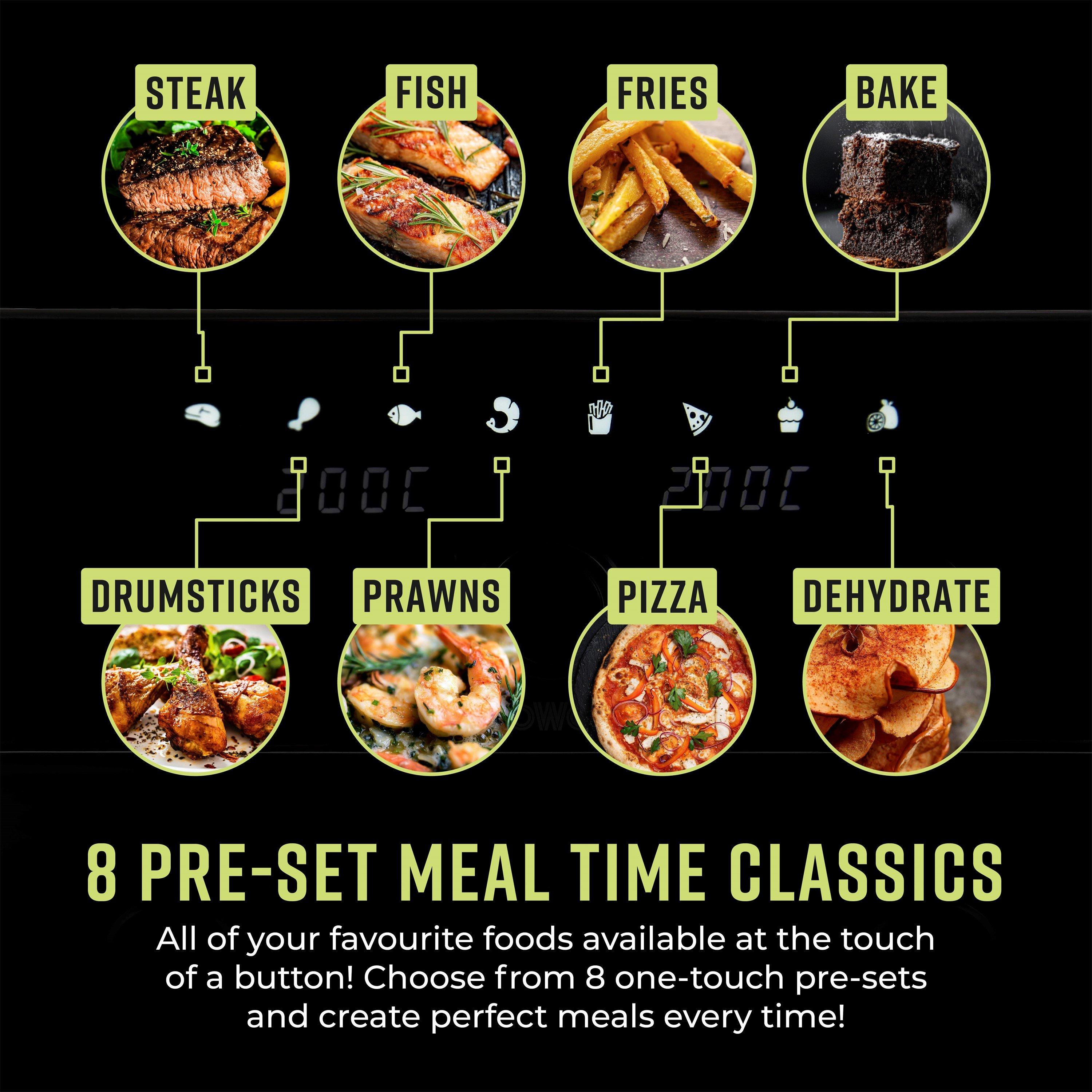 Grey - Tower - Vortx 10.4L Dual Air Fryer - 6