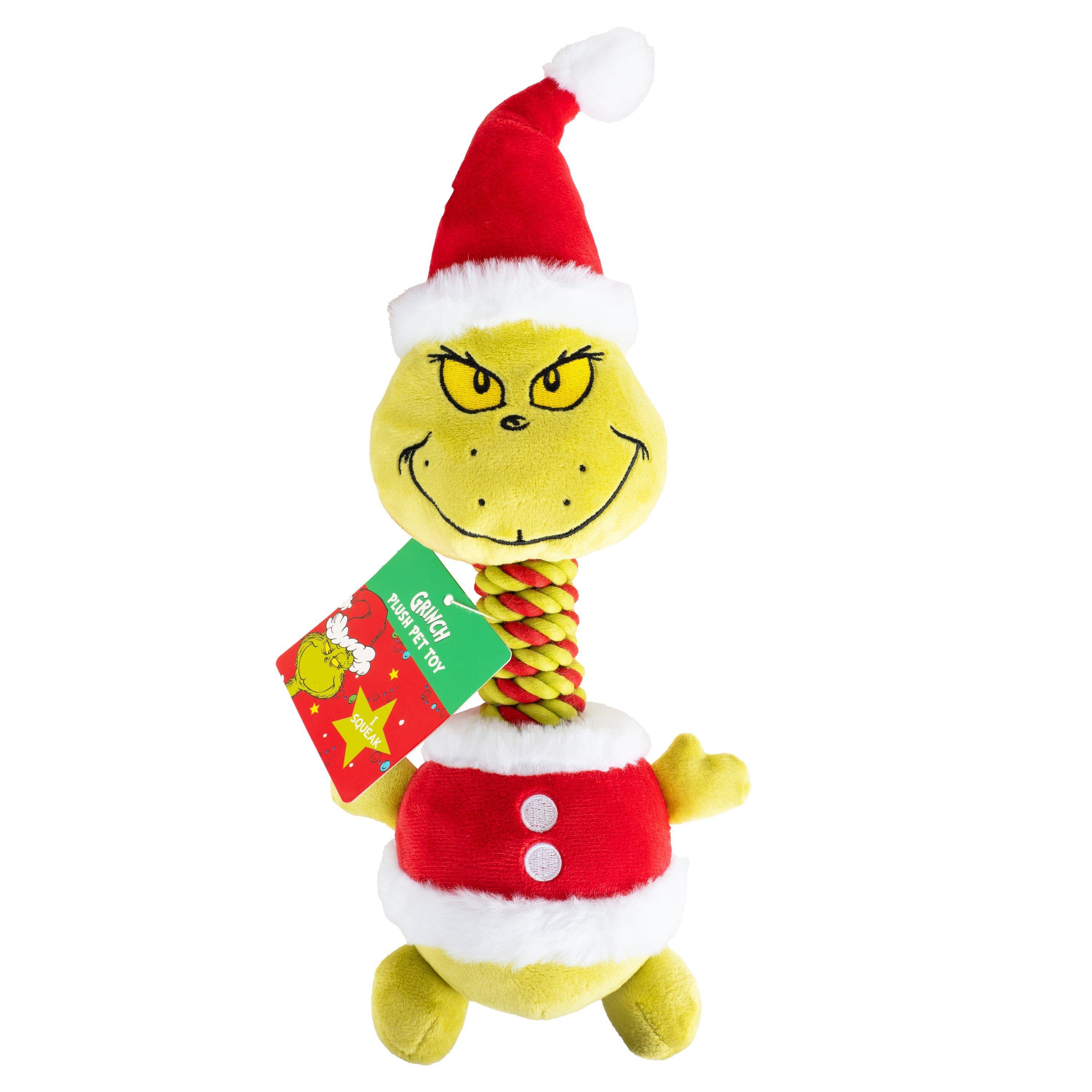 Multi - The Grinch - The Grinch Plush Rope Neck Dog Toy - 1