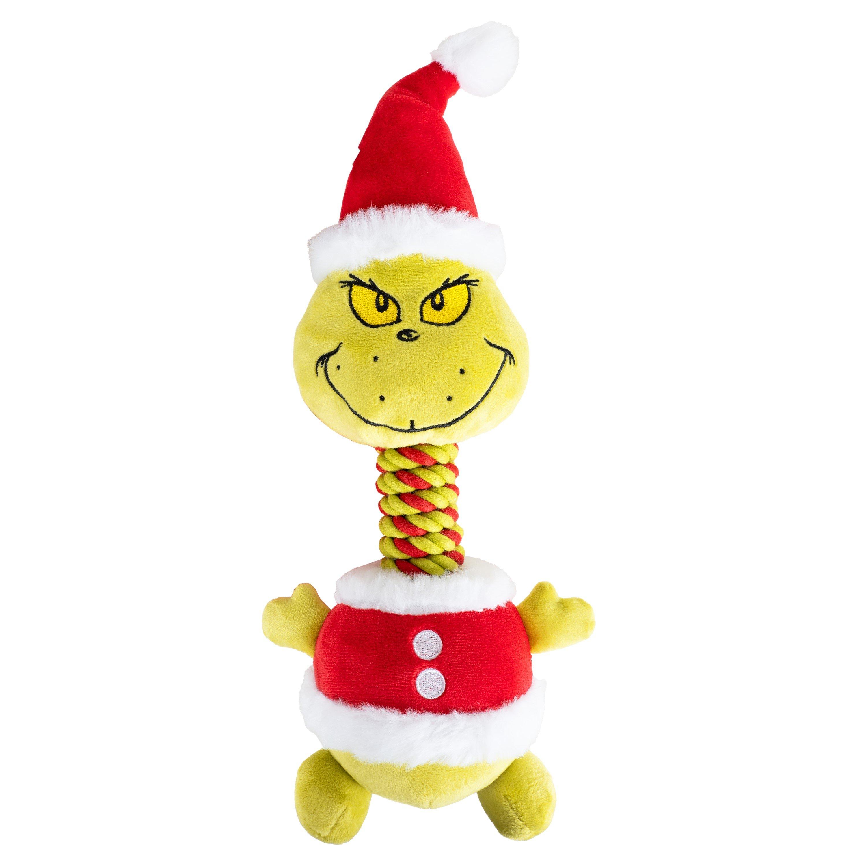 Multi - The Grinch - The Grinch Plush Rope Neck Dog Toy - 2
