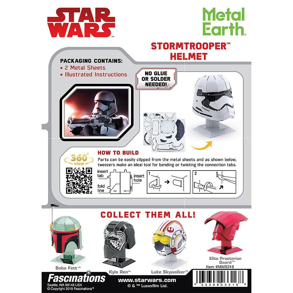Merce - Star Wars - Metal Earth - Stormtrooper Helmet 3D Model Kit - 3