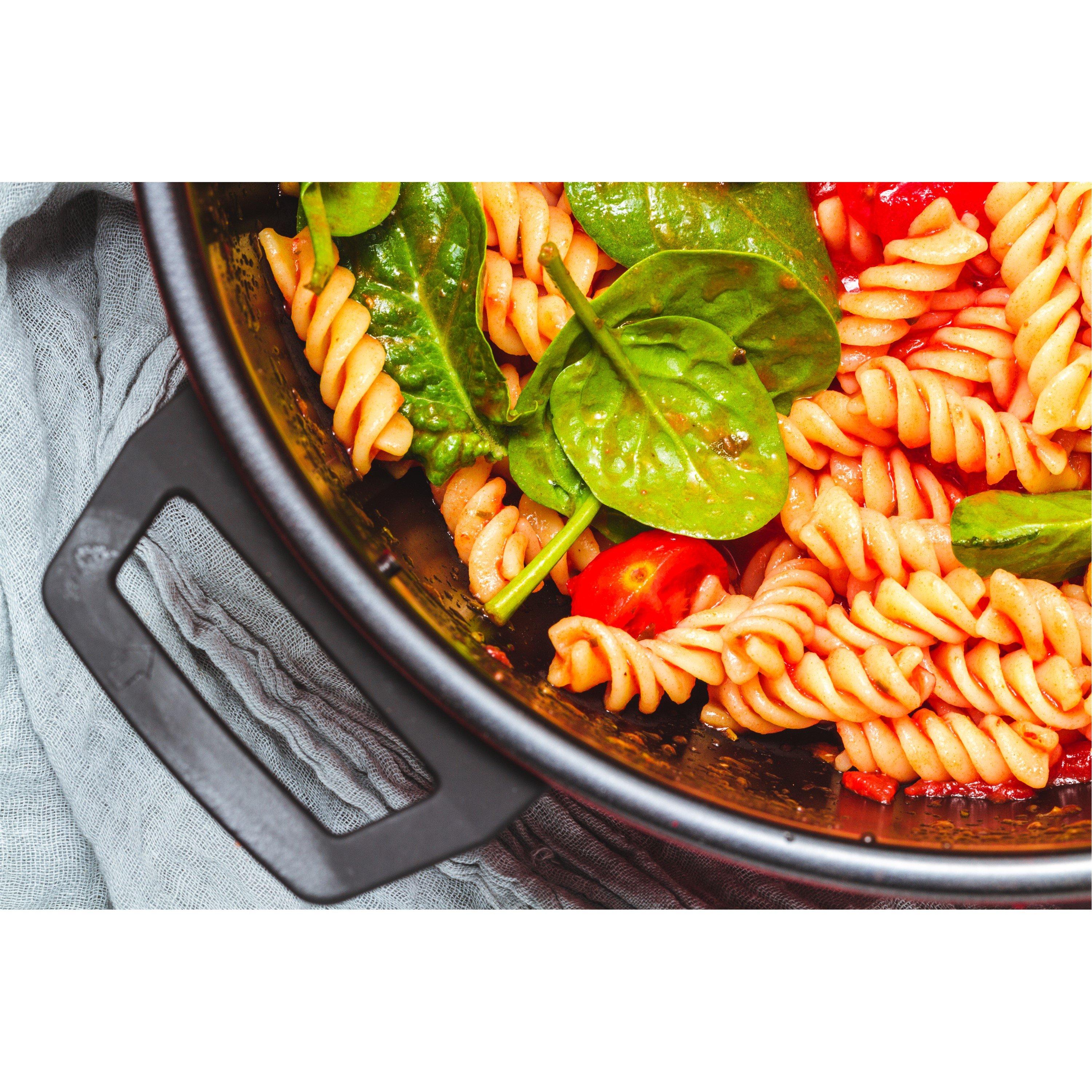 Red - KitchenCraft - KitchenCraft Carbon Steel Pasta Pot - 2