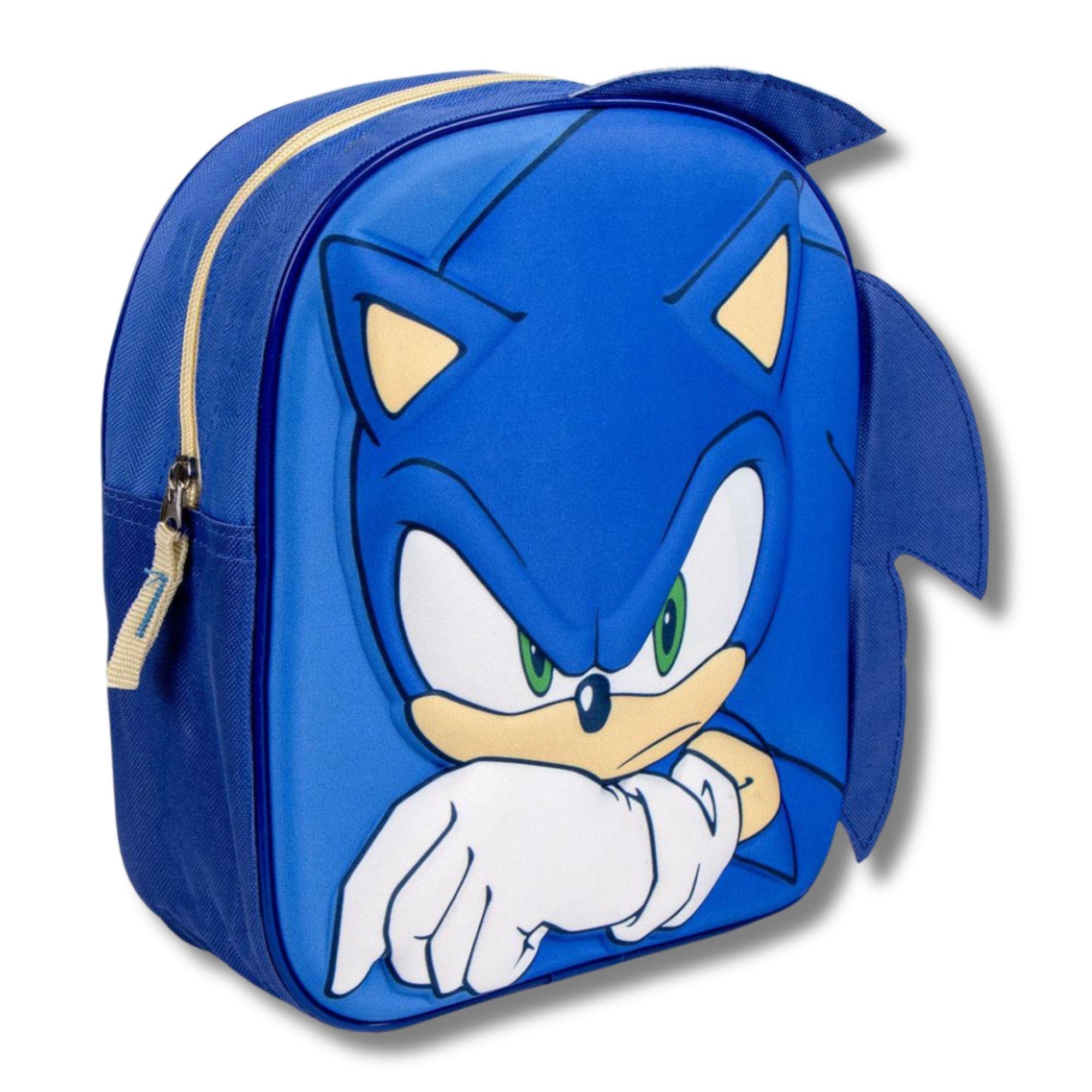 Blue - Sonic - 3D Backpack & Umbrella Set (5082/0724) - 2