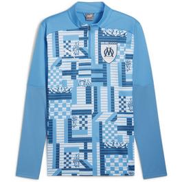 Puma Olympique De Marseille Drill Top 2024 2025 Adults