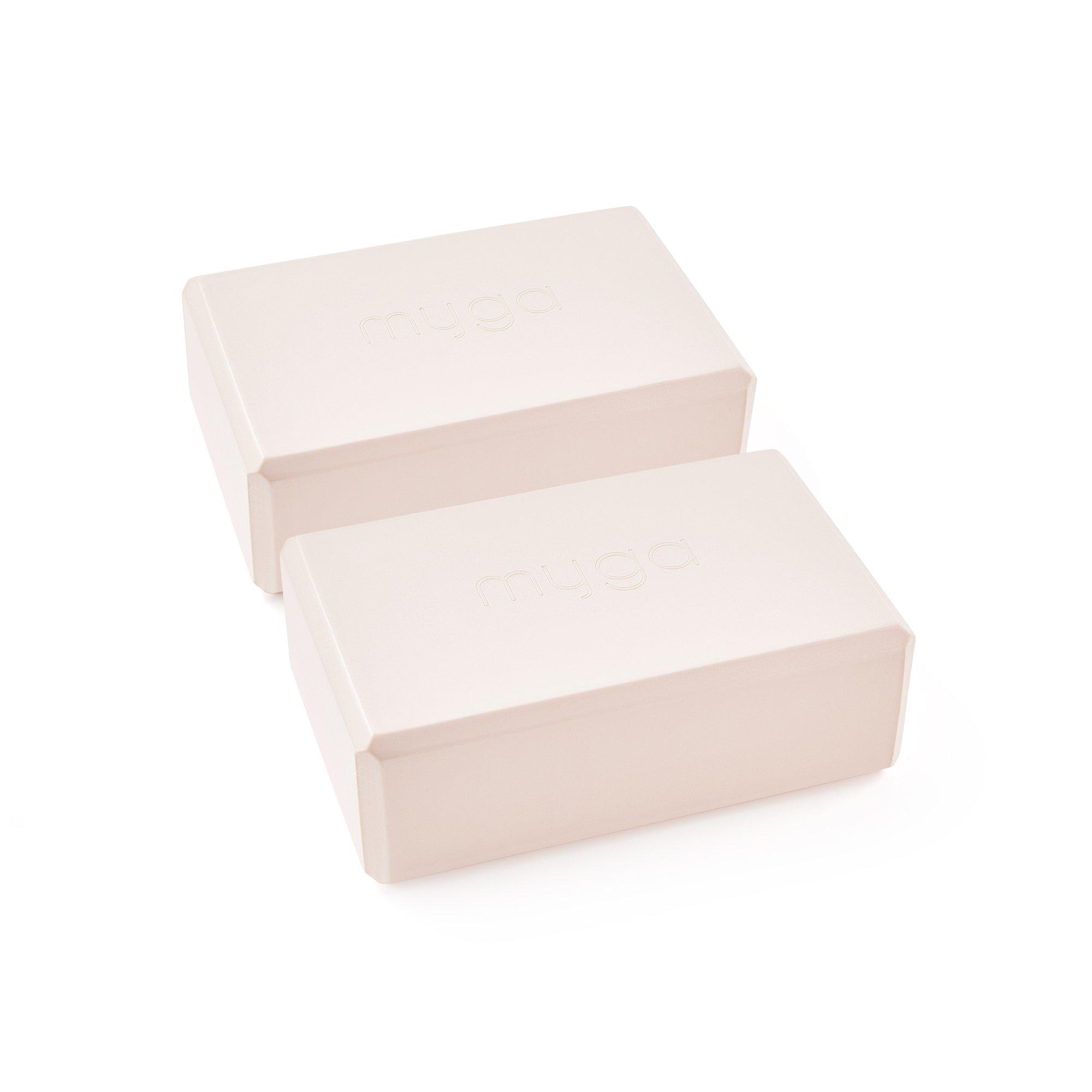 Myga Yoga Blocks Pairs – Neutral Tone - Blush