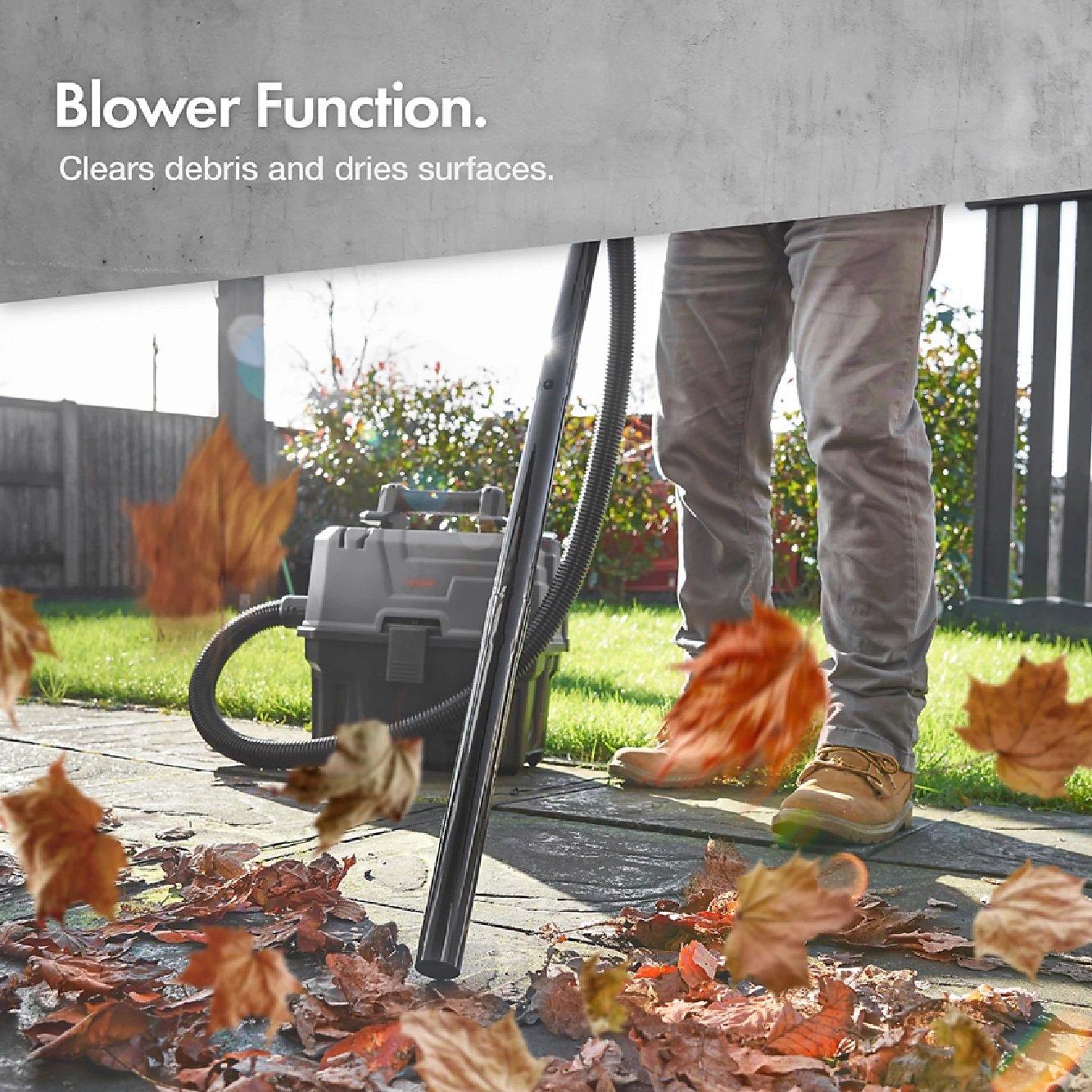 Grey - VonHaus - Wet & Dry Vacuum Cleaner - 1200W - 5