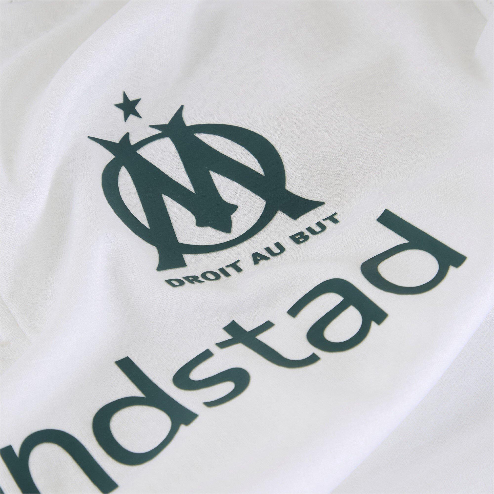 White - Puma - Olympique De Marseille Training Quarter Zip Top 2024 2025 Adults - 3