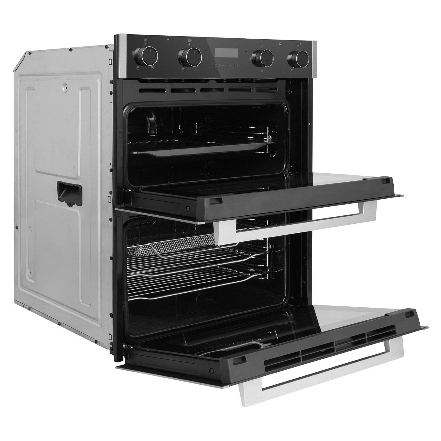 Black - Russell Hobbs - RH72DEO1003BS Built-In 92L Electric Double Oven - 4