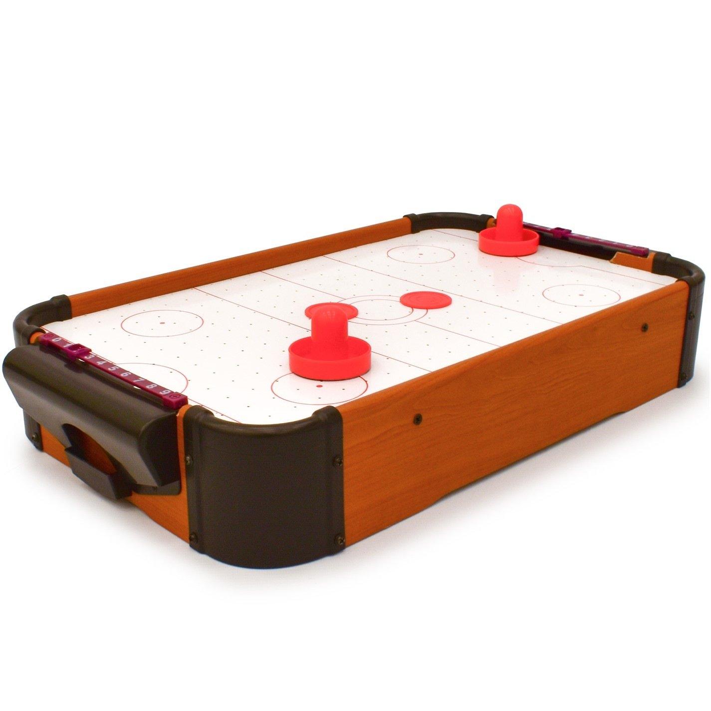 Brown & Black - Planet Direct - M.Y Table Top Air Hockey 55 x 31cm - 1