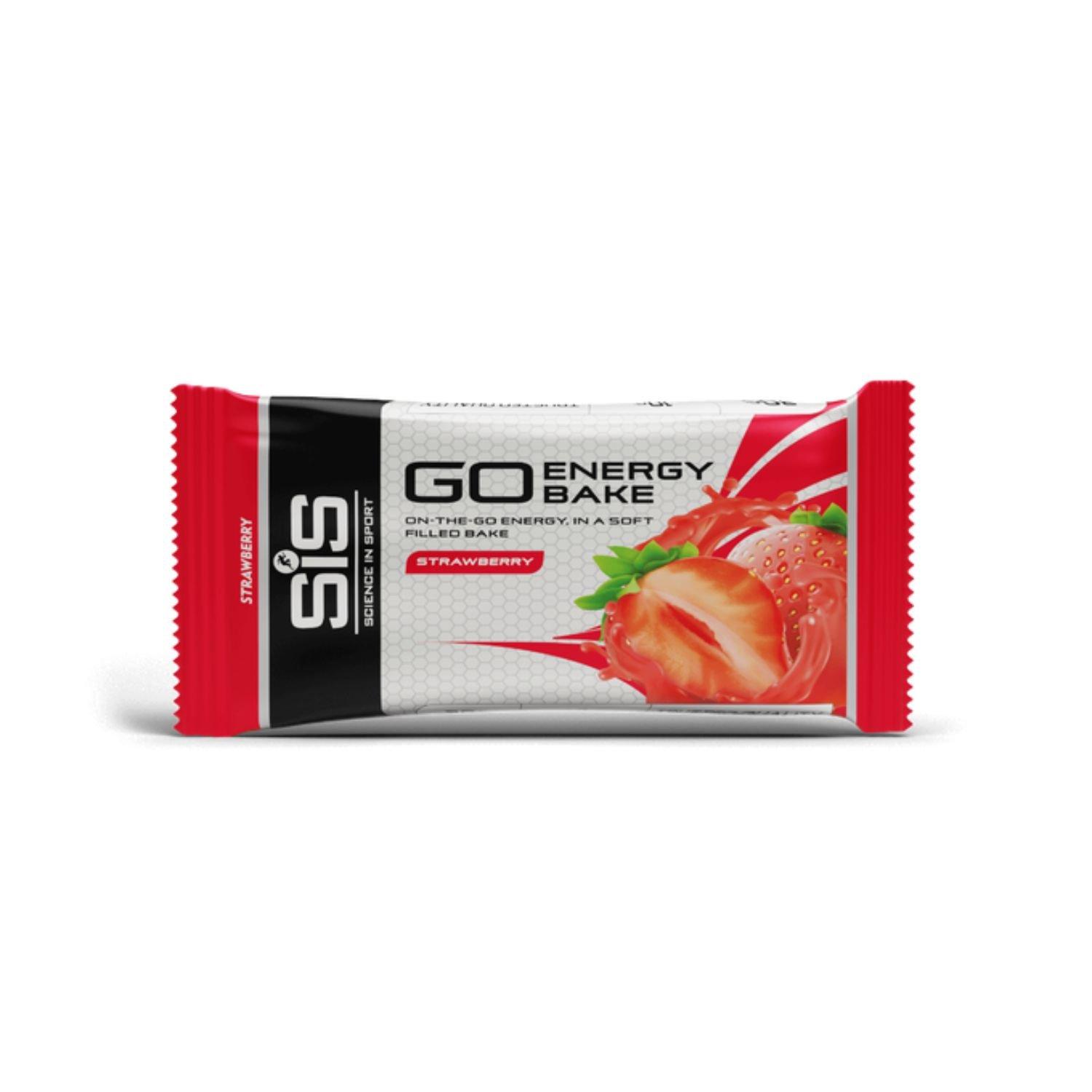 Strawberry - Sis - SIS GO Energy Bake Bar (12 X 50g) - 2