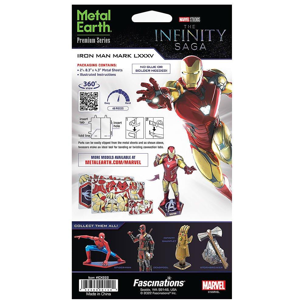 Merchandise - Marvel - Metal Earth - Iron Man Premium 3D Model Kit - 3