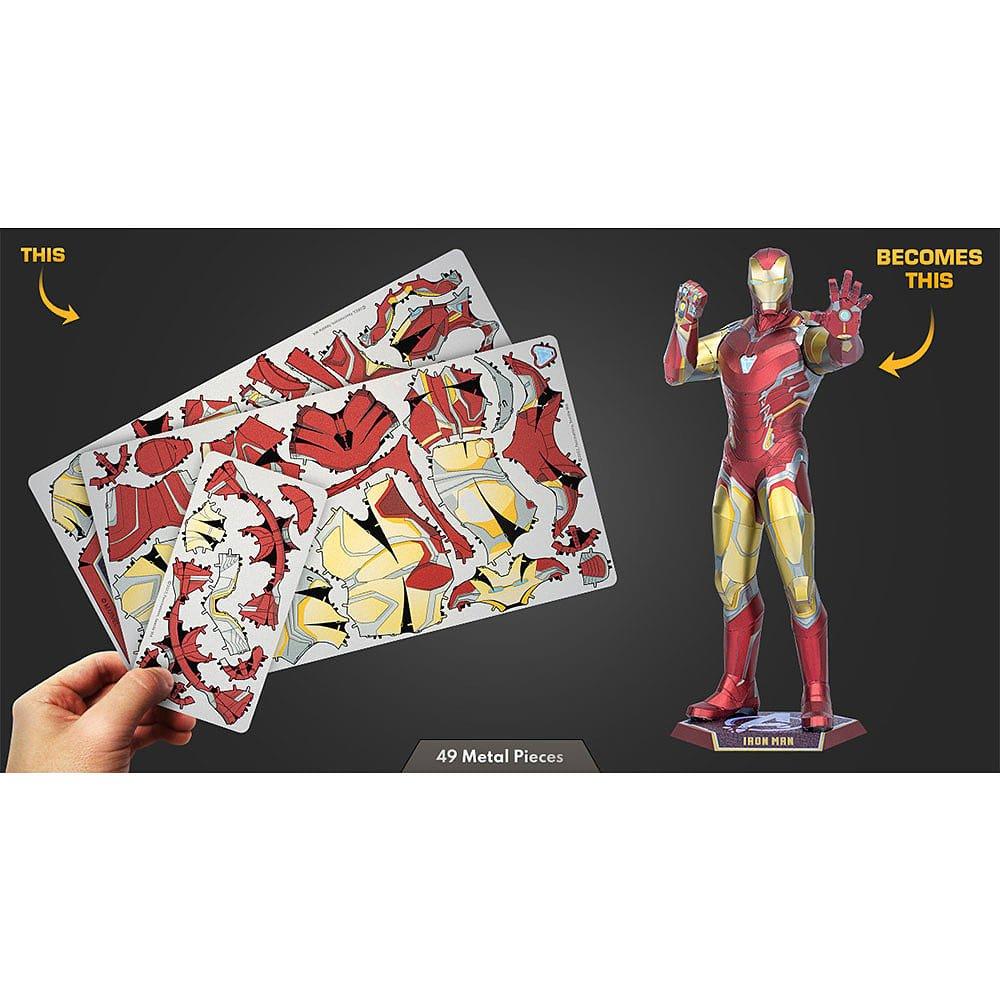 Merchandise - Marvel - Metal Earth - Iron Man Premium 3D Model Kit - 6