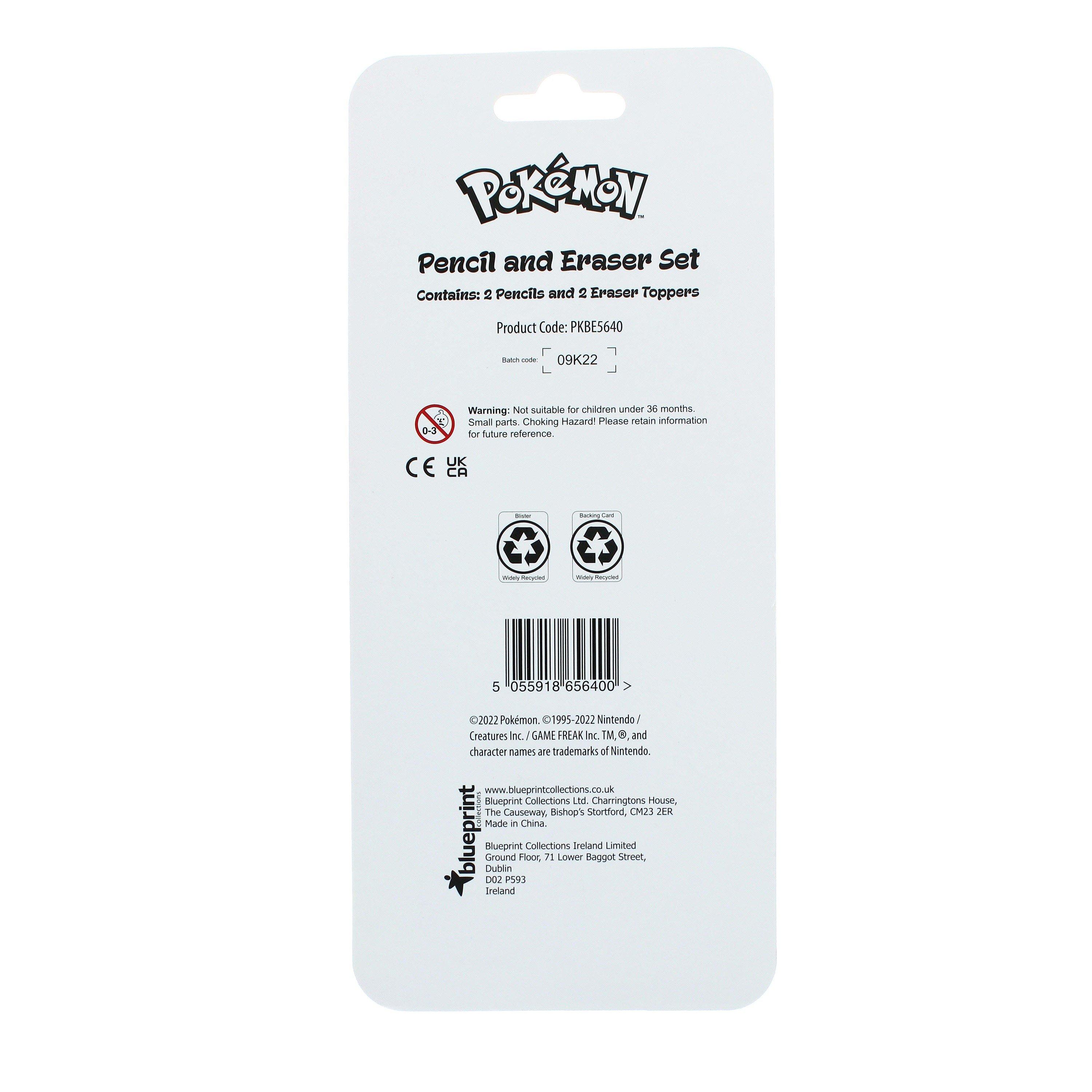 Merchandise - Pokemon - Pokémon Besties Pencil with toppers - 2