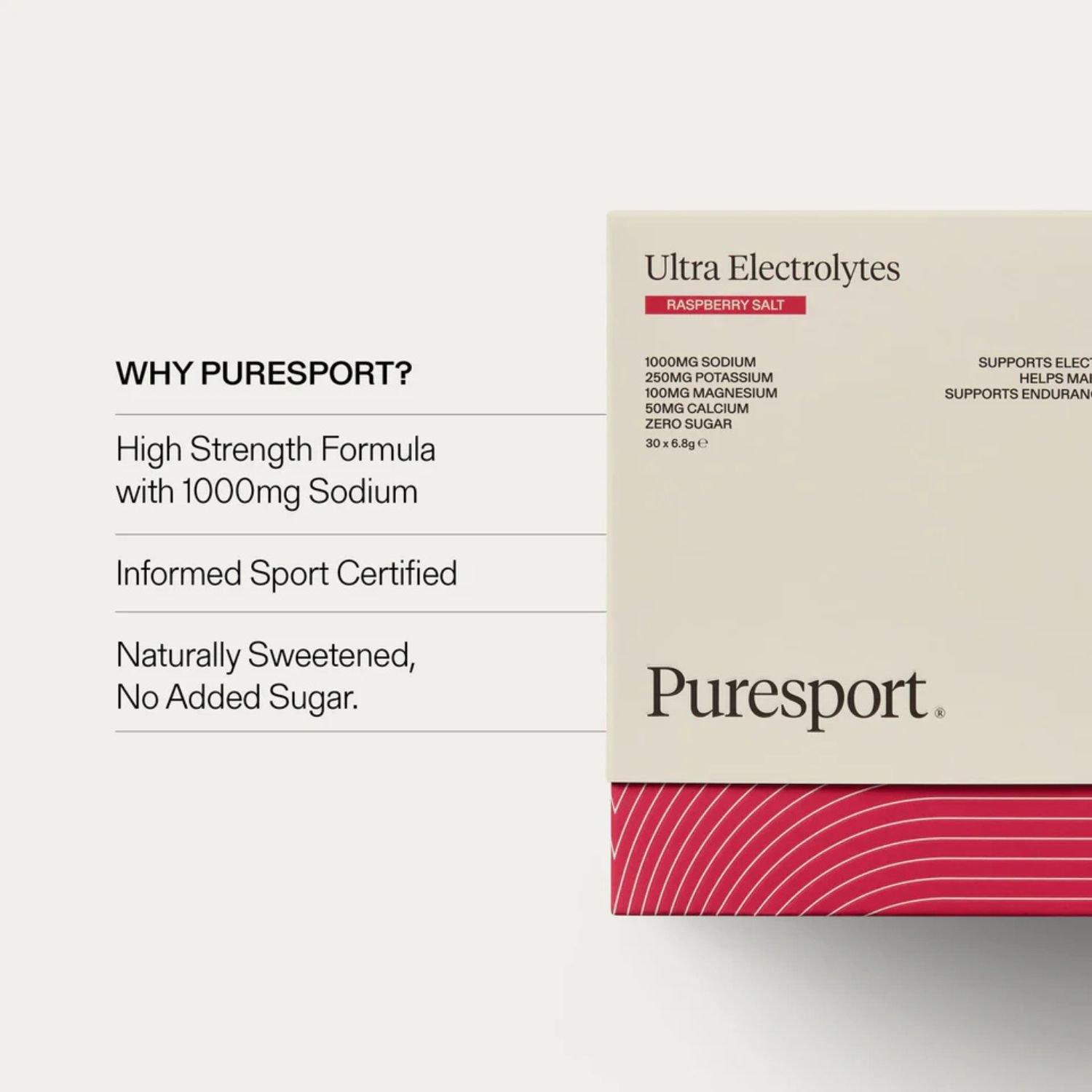 Raspberry - Puresport - Puresport Ultra Electrolytes (15 Pack) - 4