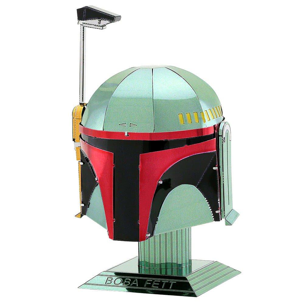 Mercadoria - Star Wars - Metal Earth - Boba Fett Helmet 3D Model Kit - 1