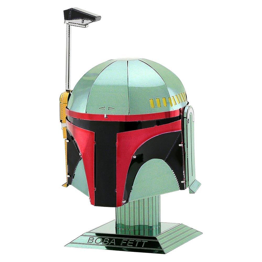 Mercadoria - Star Wars - Metal Earth - Boba Fett Helmet 3D Model Kit - 4
