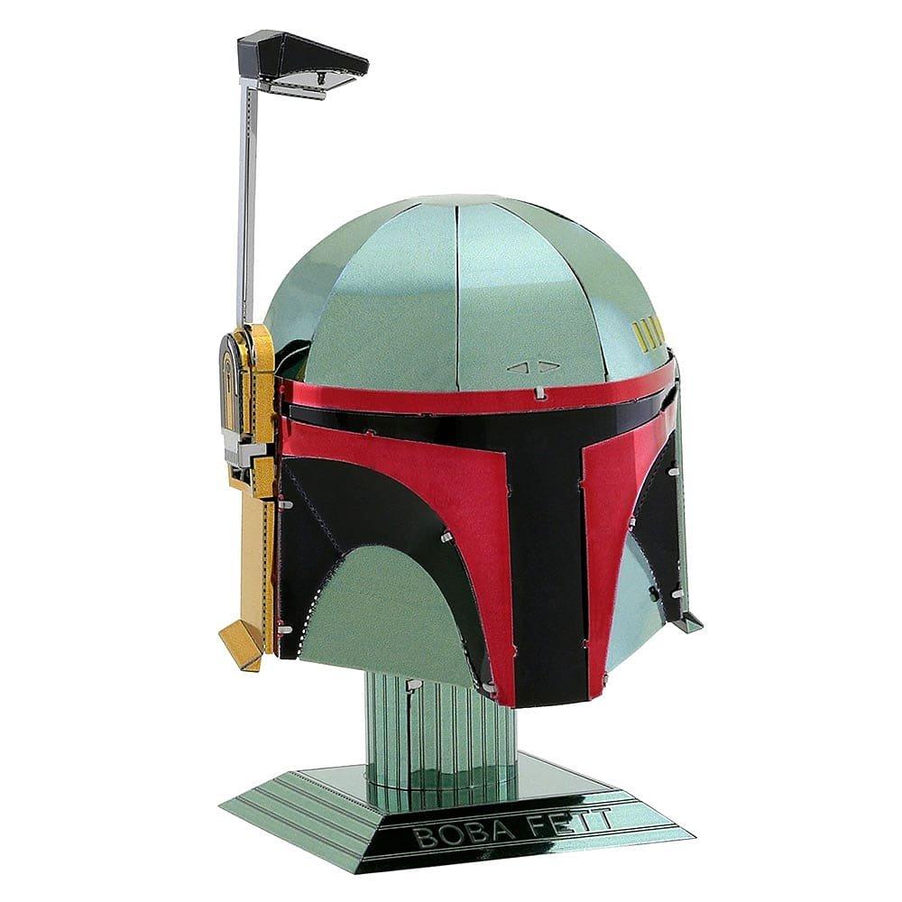 Mercadoria - Star Wars - Metal Earth - Boba Fett Helmet 3D Model Kit - 5