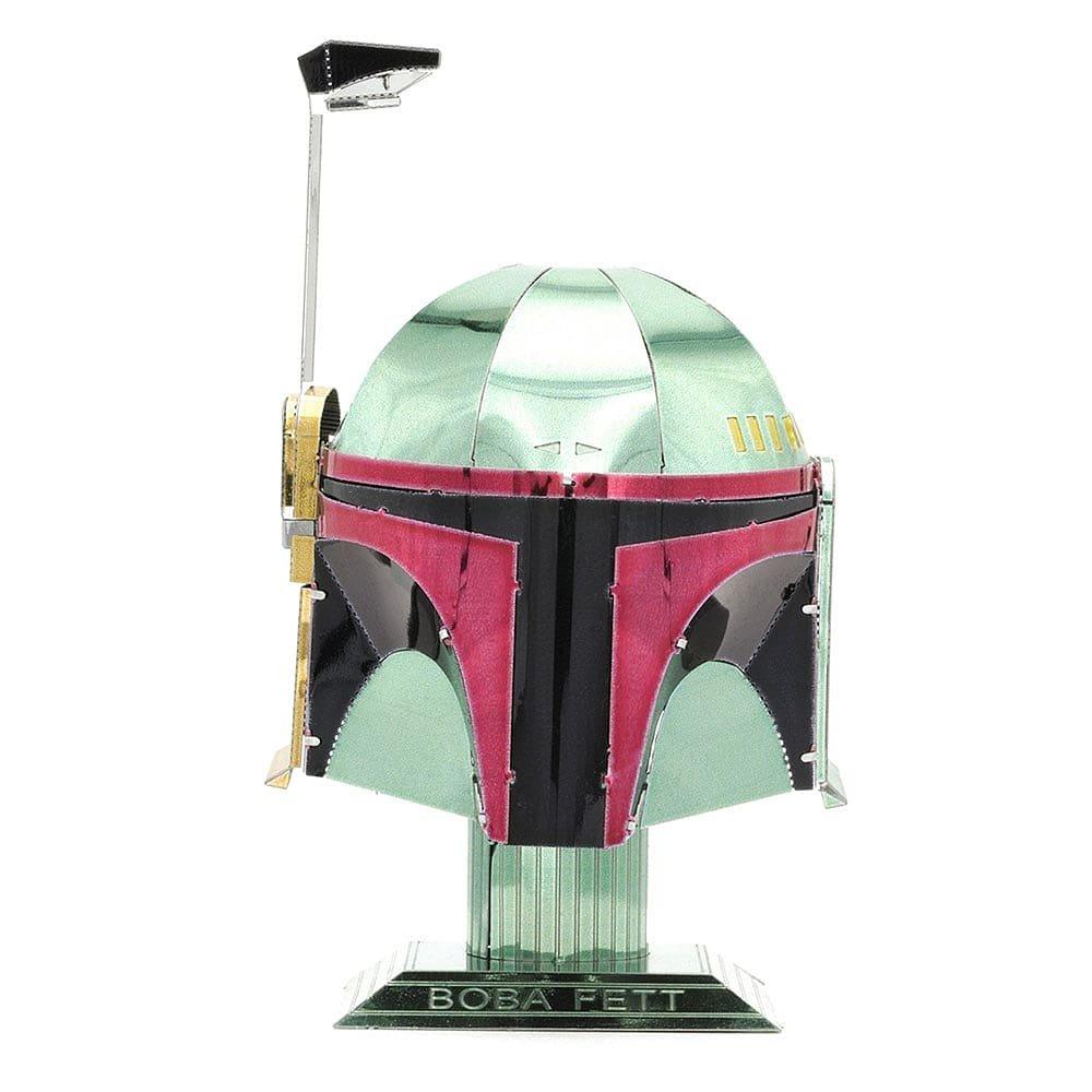 Mercadoria - Star Wars - Metal Earth - Boba Fett Helmet 3D Model Kit - 6