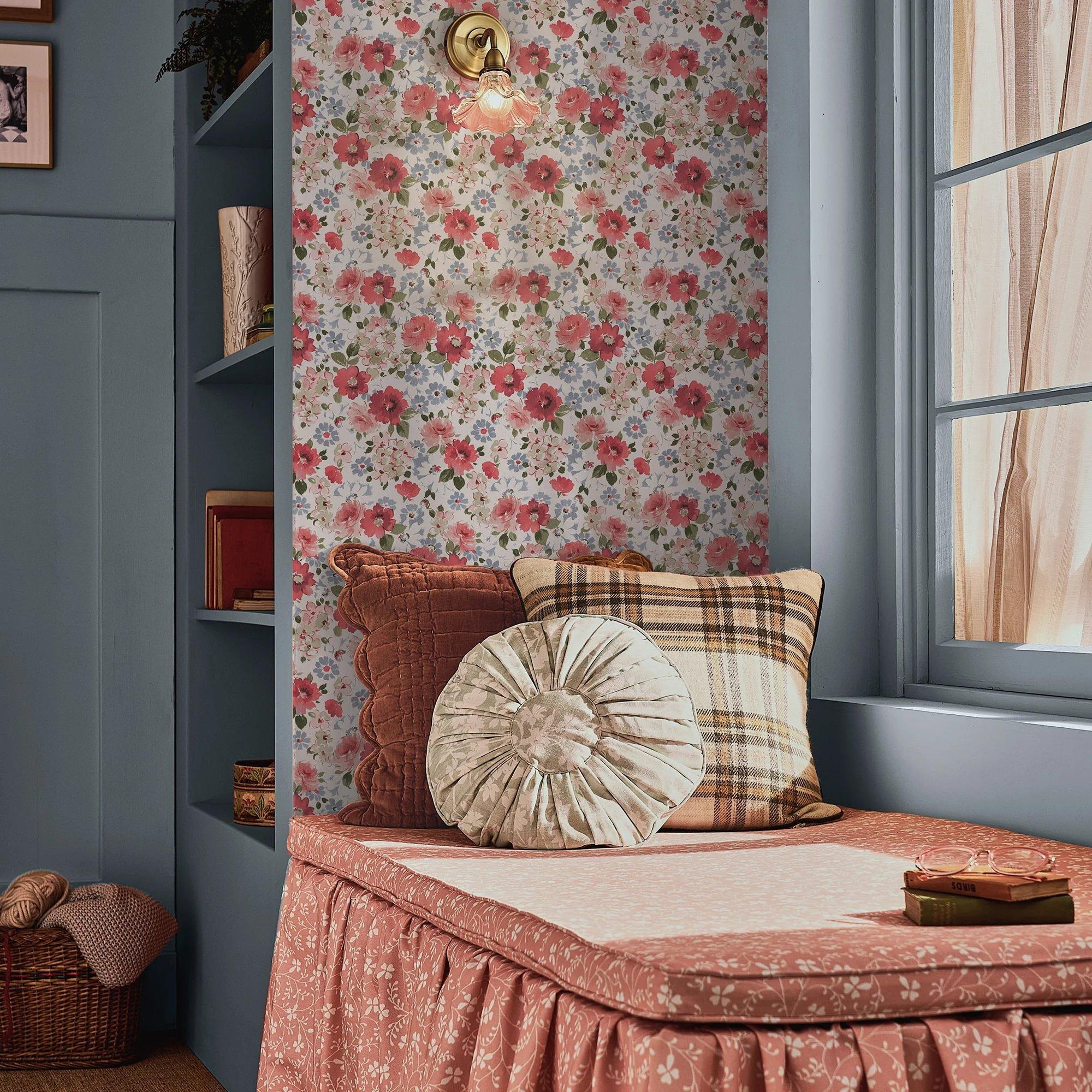 Multi - Laura Ashley - Maryfield Wallpaper - 2