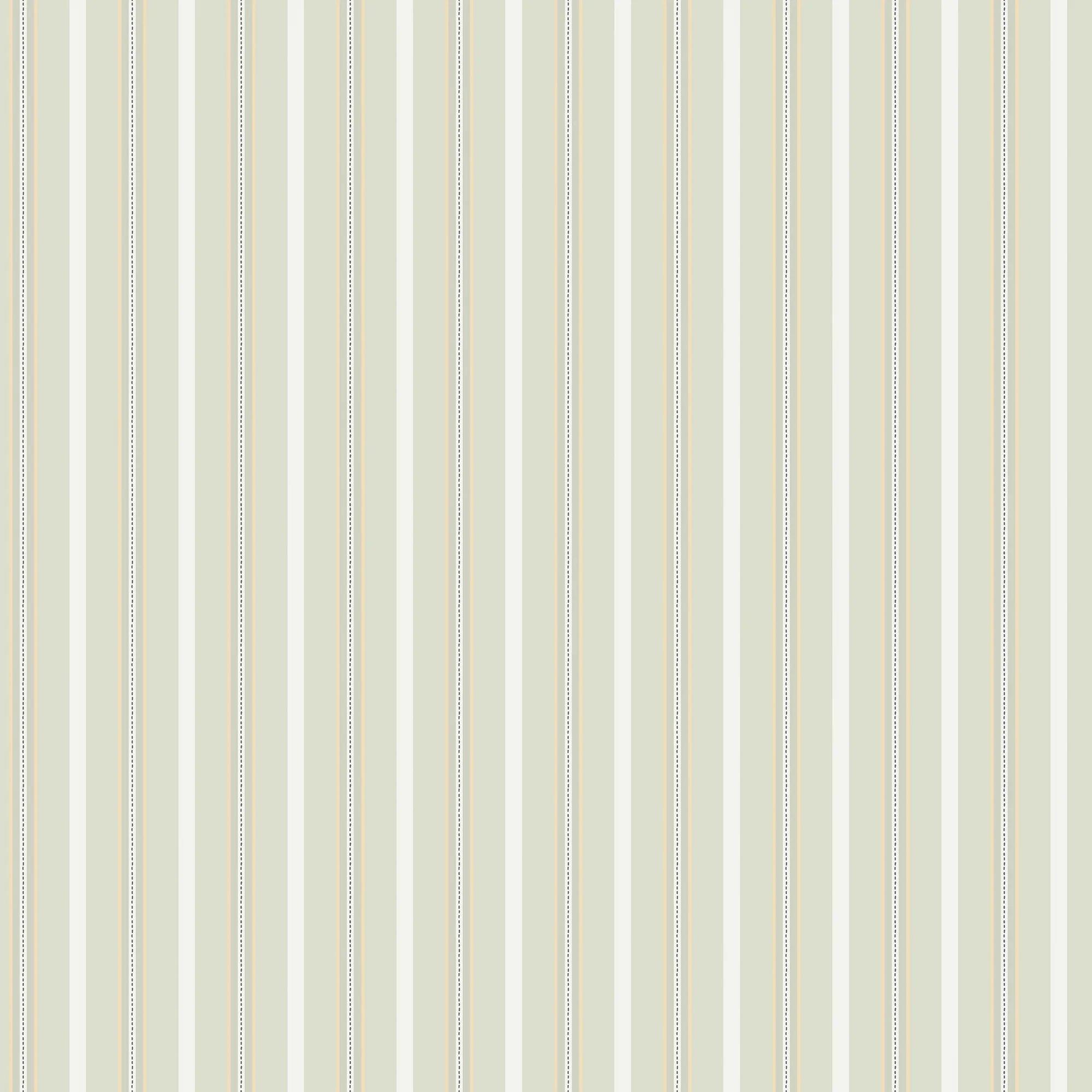 Stitched Stripe Blue Wallpaper
