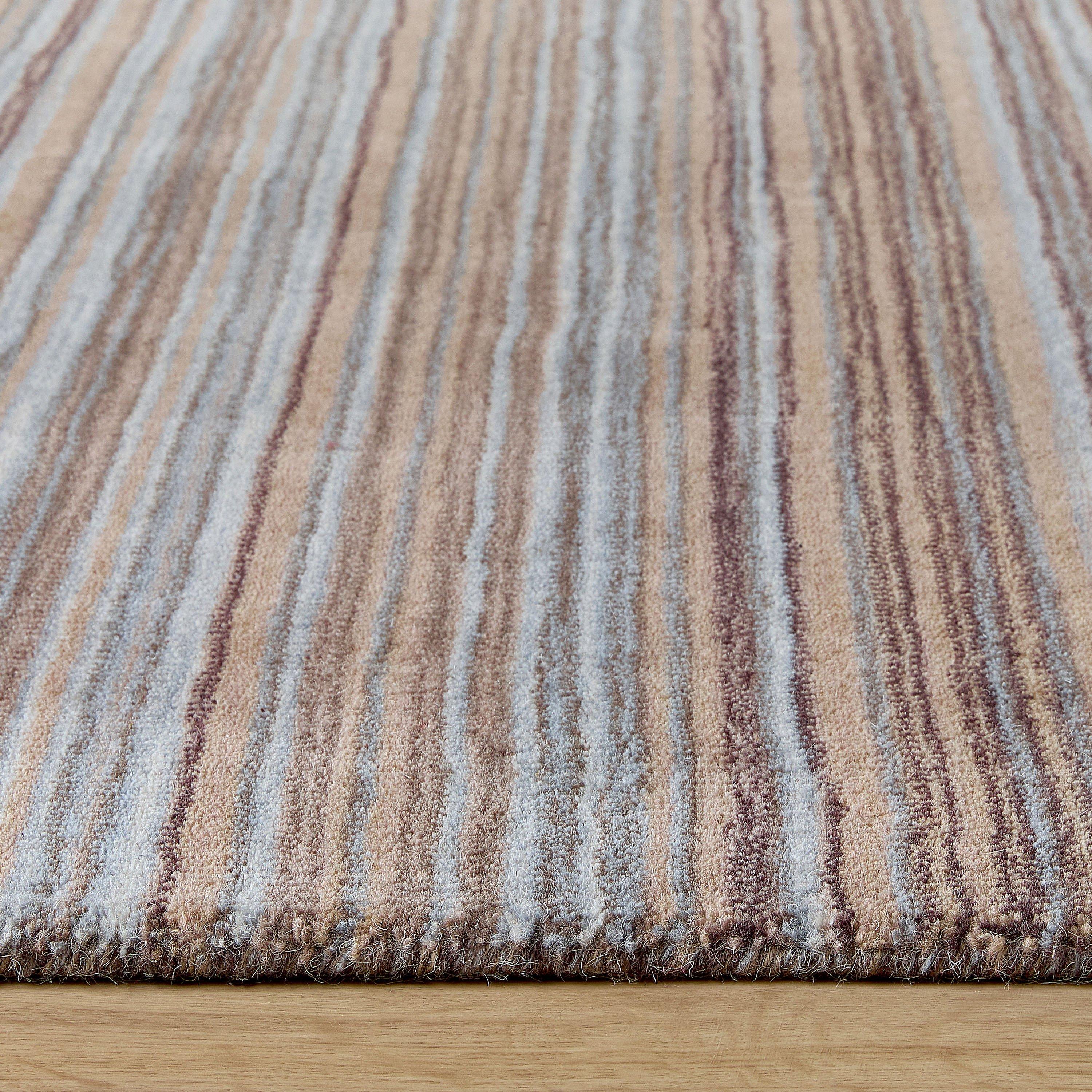 Beige - Origin - Fine Stripes Rug - 3