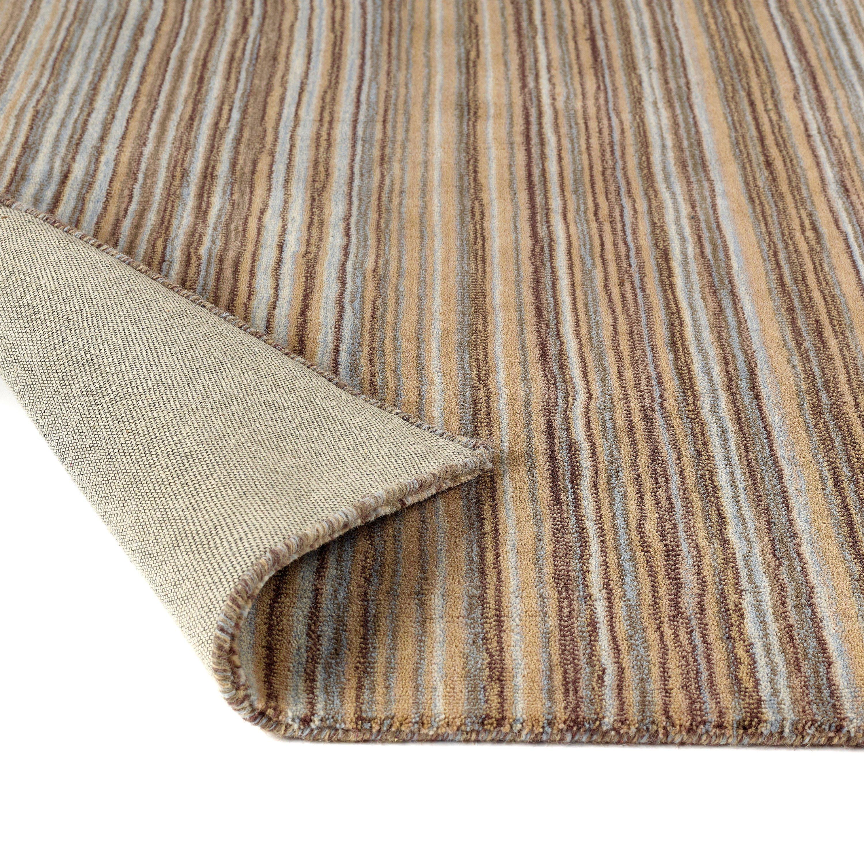 Beige - Origin - Fine Stripes Rug - 4