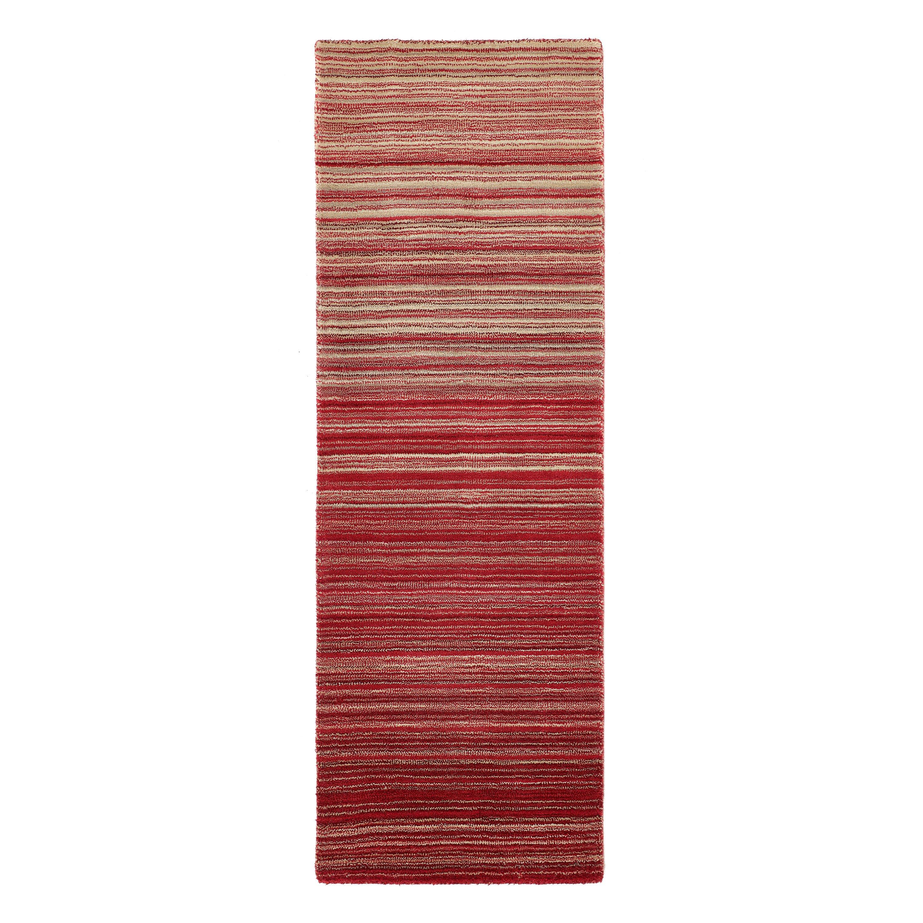 Red - Origin Rugs - Fine Stripes Rug - 2