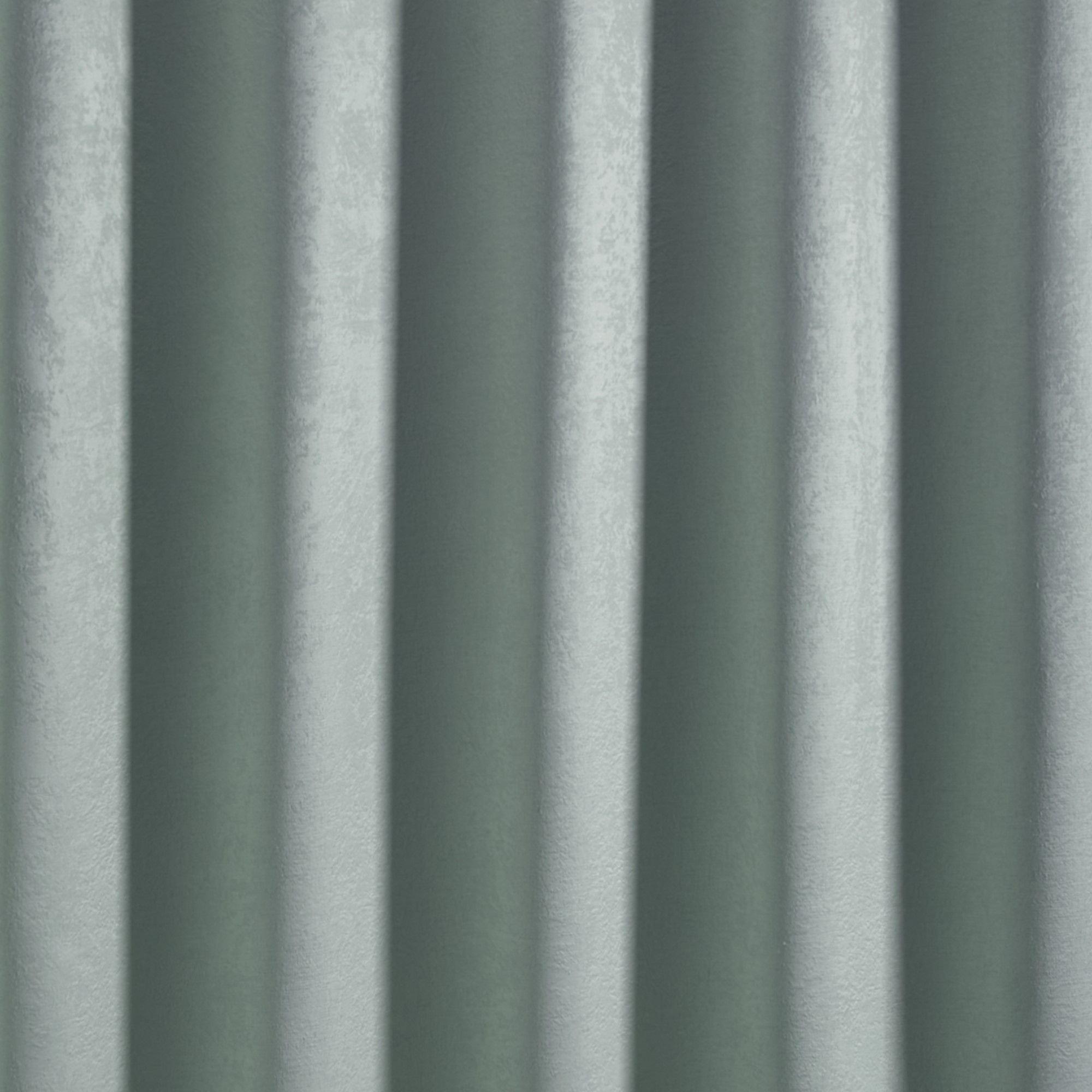 Duck Egg - Fusion - Strata Single Panel Door or Window Eyelet Curtain - 4