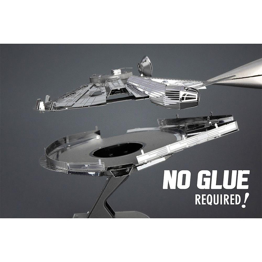 Merchandise - Star Wars - Metal Earth - Millennium Falcon 3D Model Kit - 4