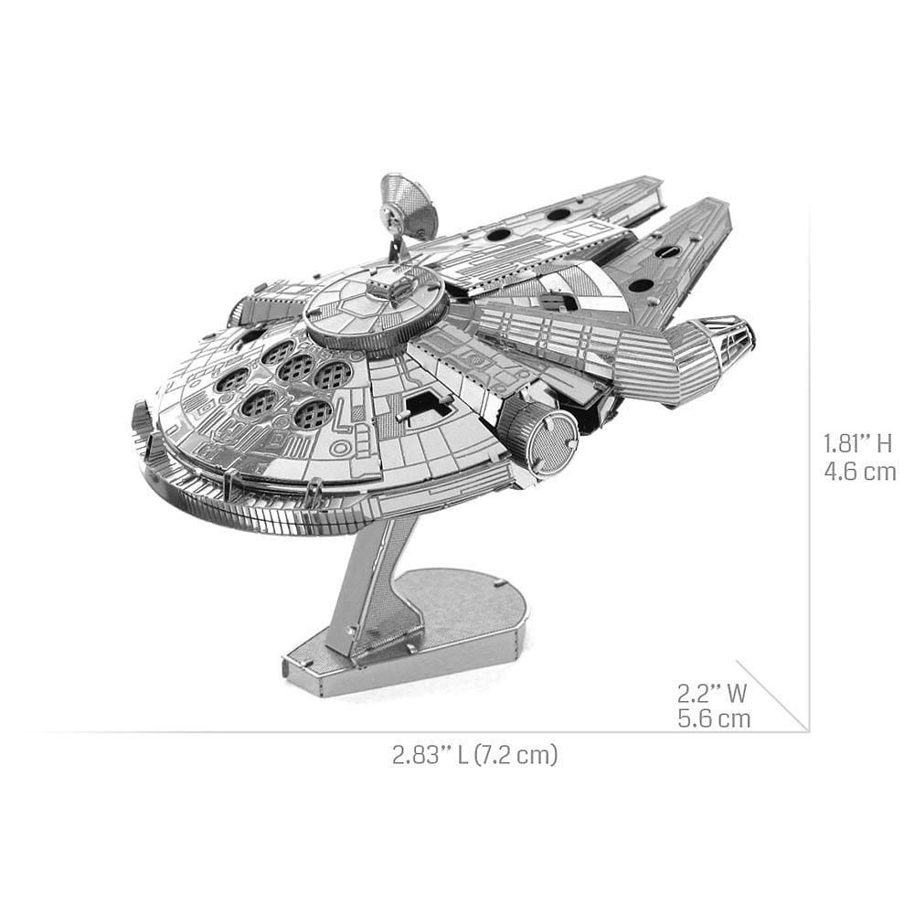 Merchandise - Star Wars - Metal Earth - Millennium Falcon 3D Model Kit - 10