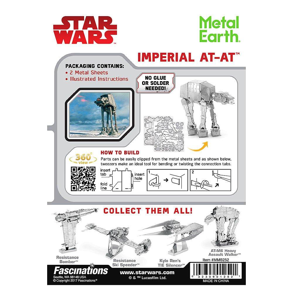 Roba - Star Wars - Metal Earth - Imperial AT-AT 3D Model Kit - 3