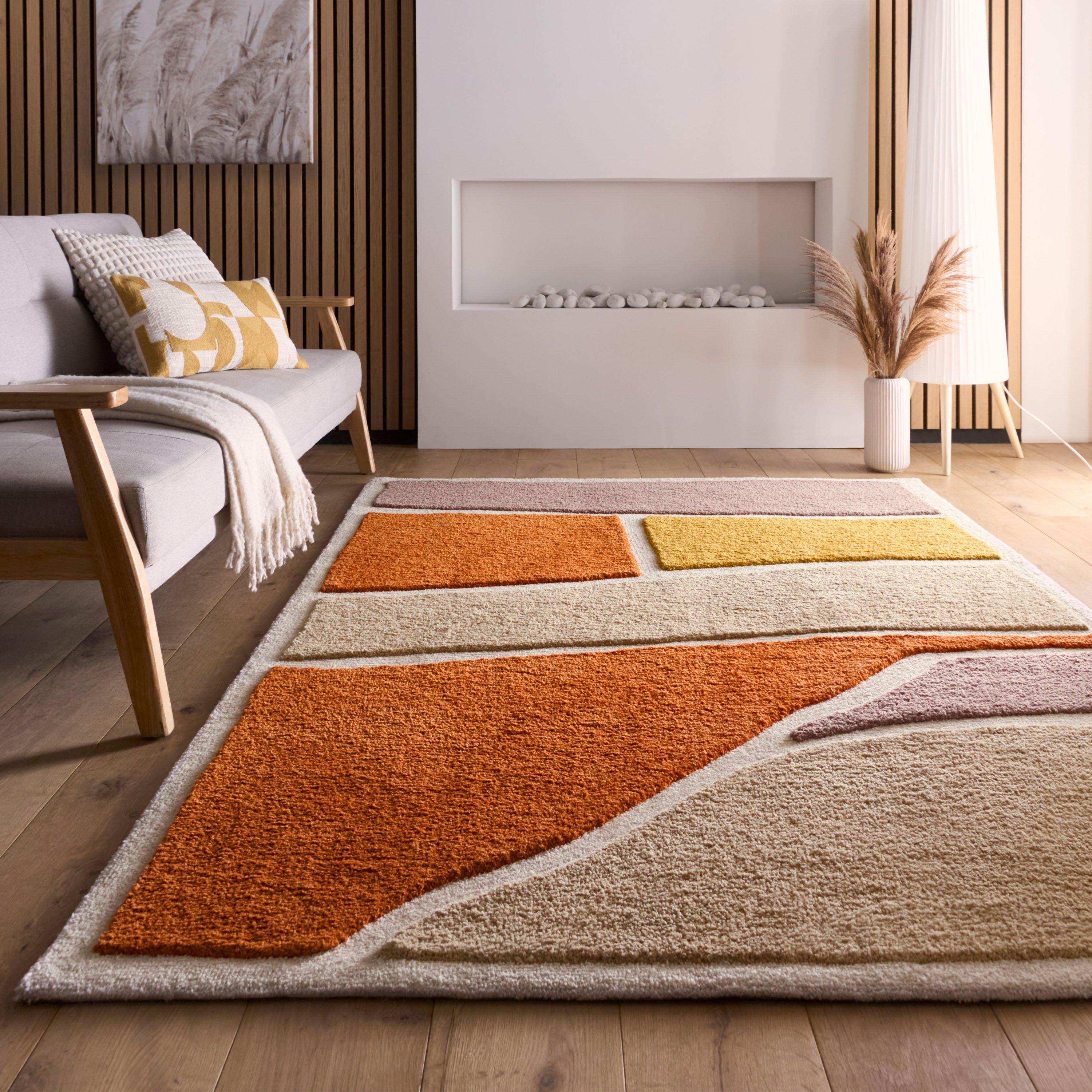 Orange - Origin Rugs - Strata Rug - 1