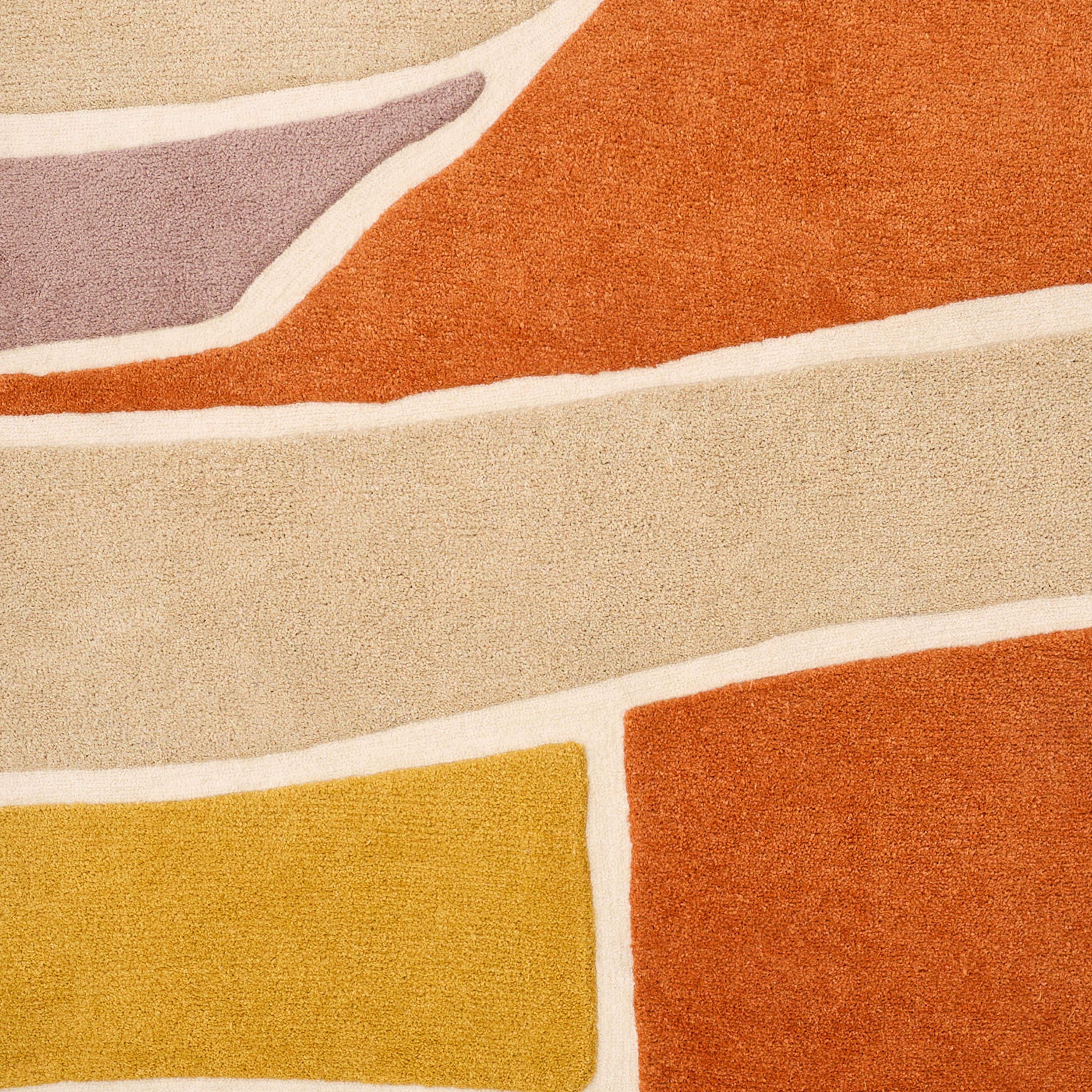 Orange - Origin - Strata Rug - 5