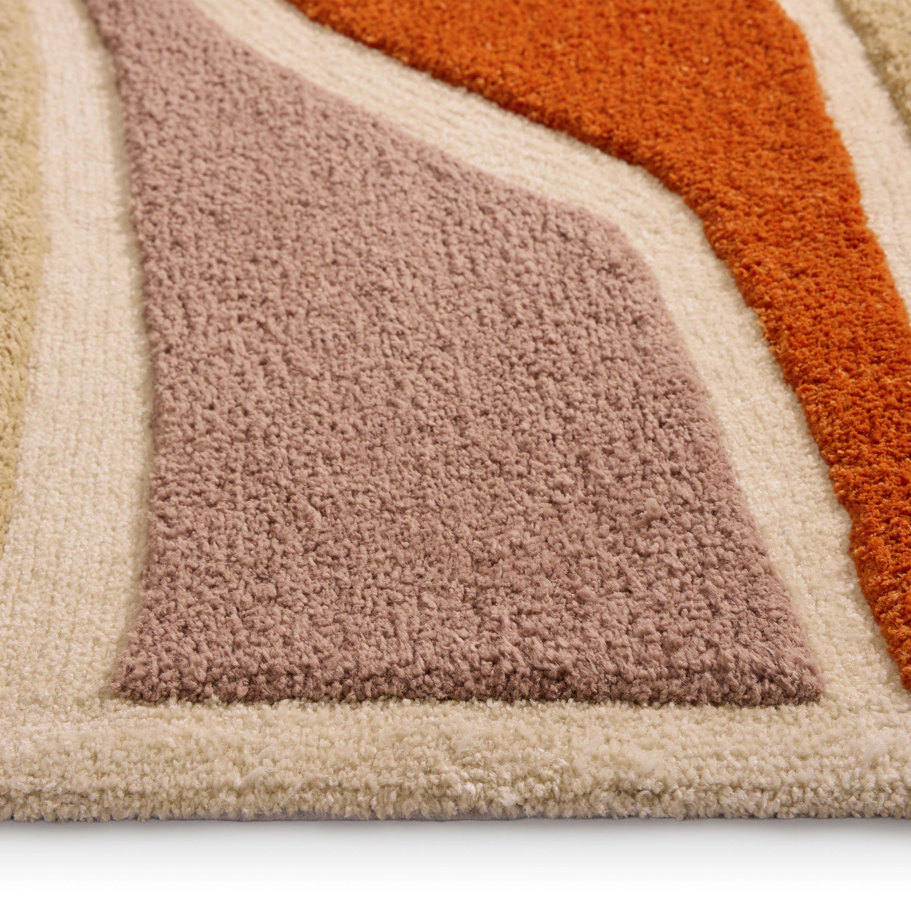 Orange - Origin - Strata Rug - 3