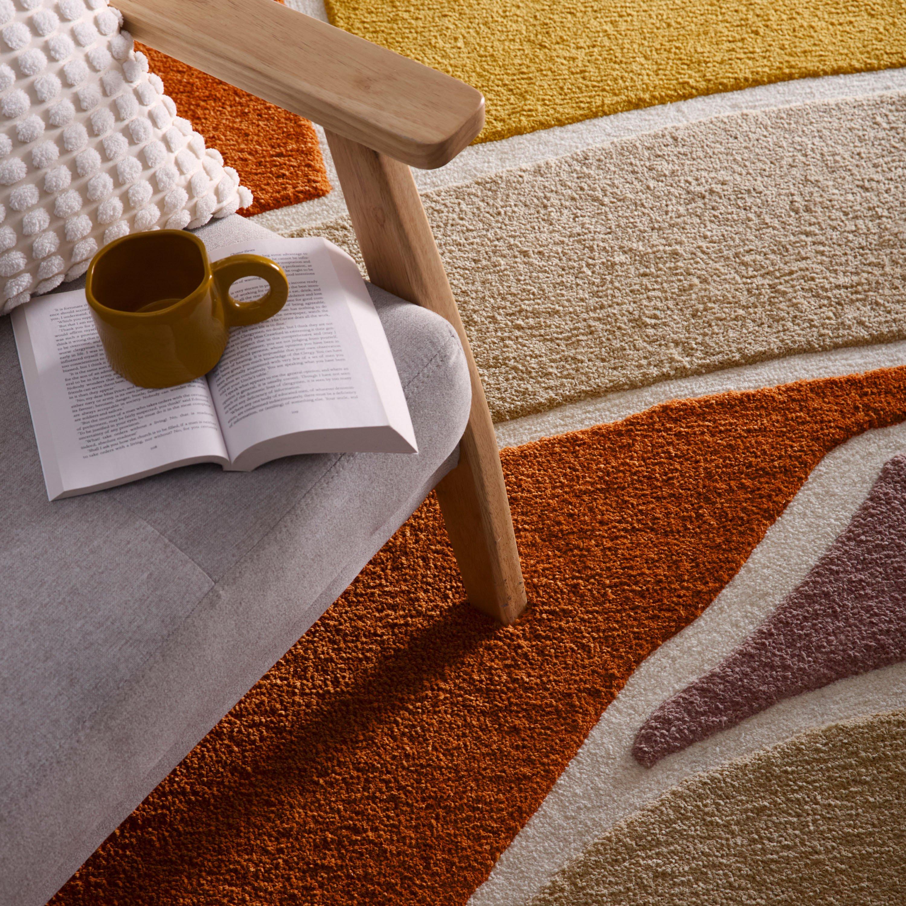 Orange - Origin - Strata Rug - 4