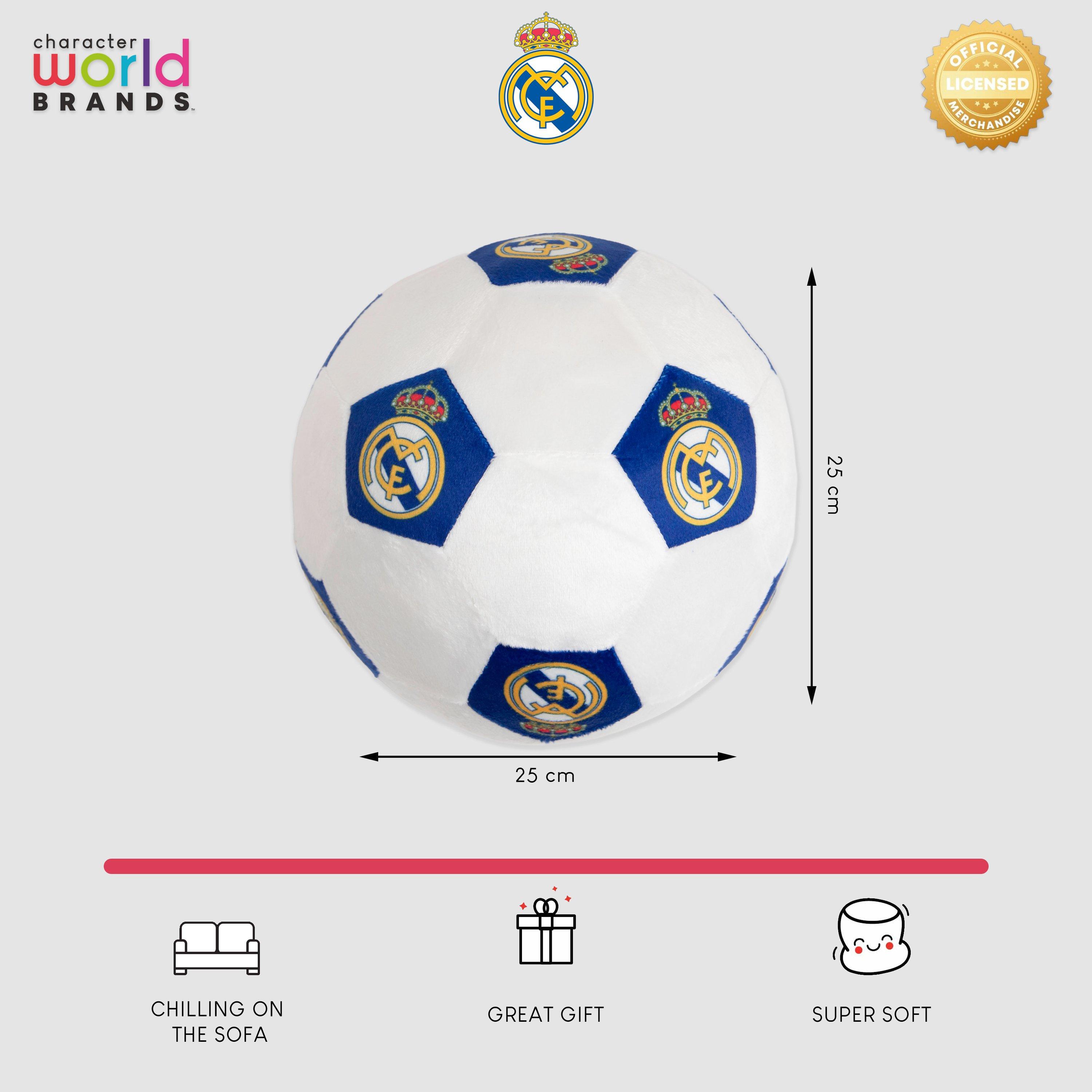 White - Real Madrid FC - Real Madrid Score 3D Football Cushion - 7