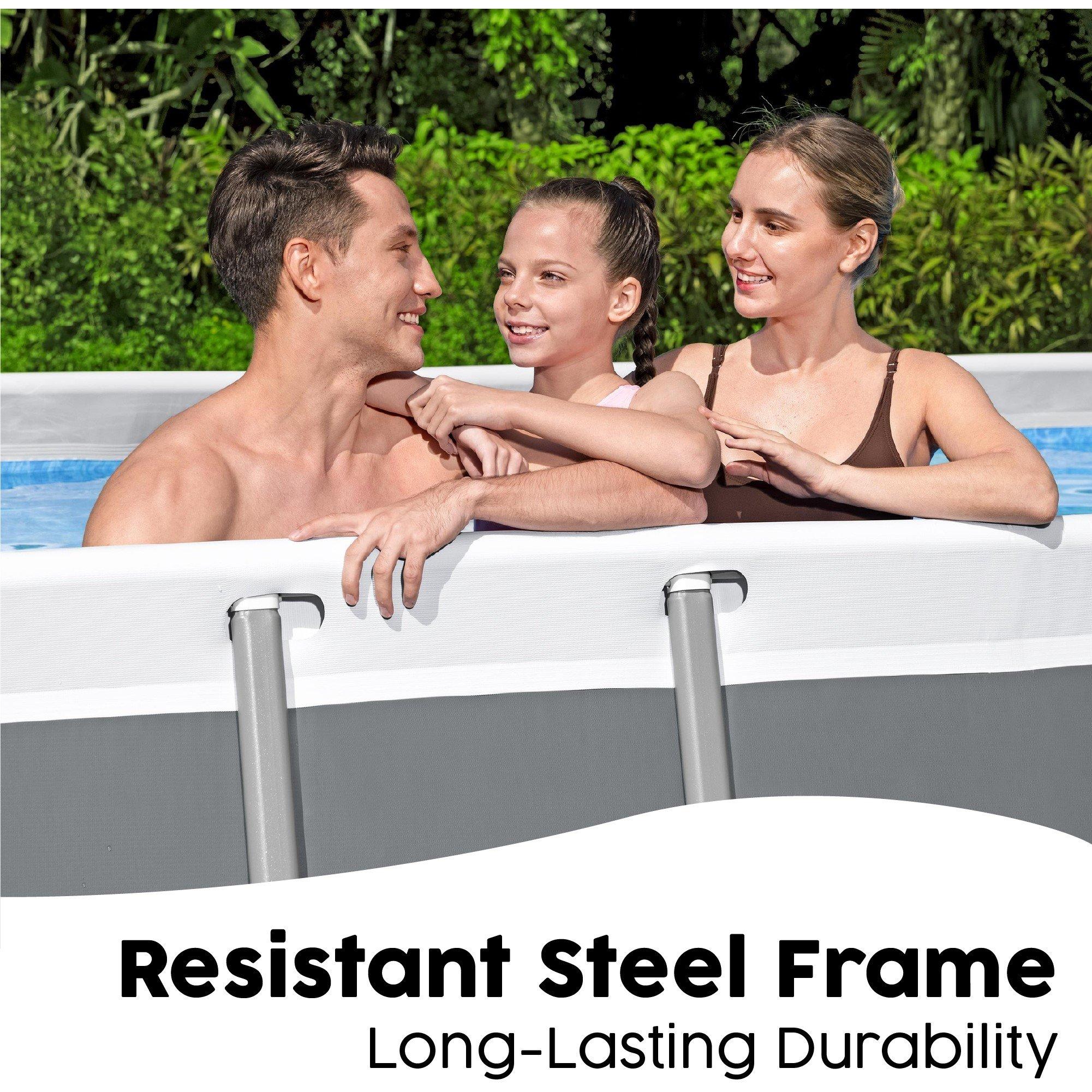 Grey - Bestway - Steel Pro MAX™ 18 x 9 x 48 Pool Set - 4