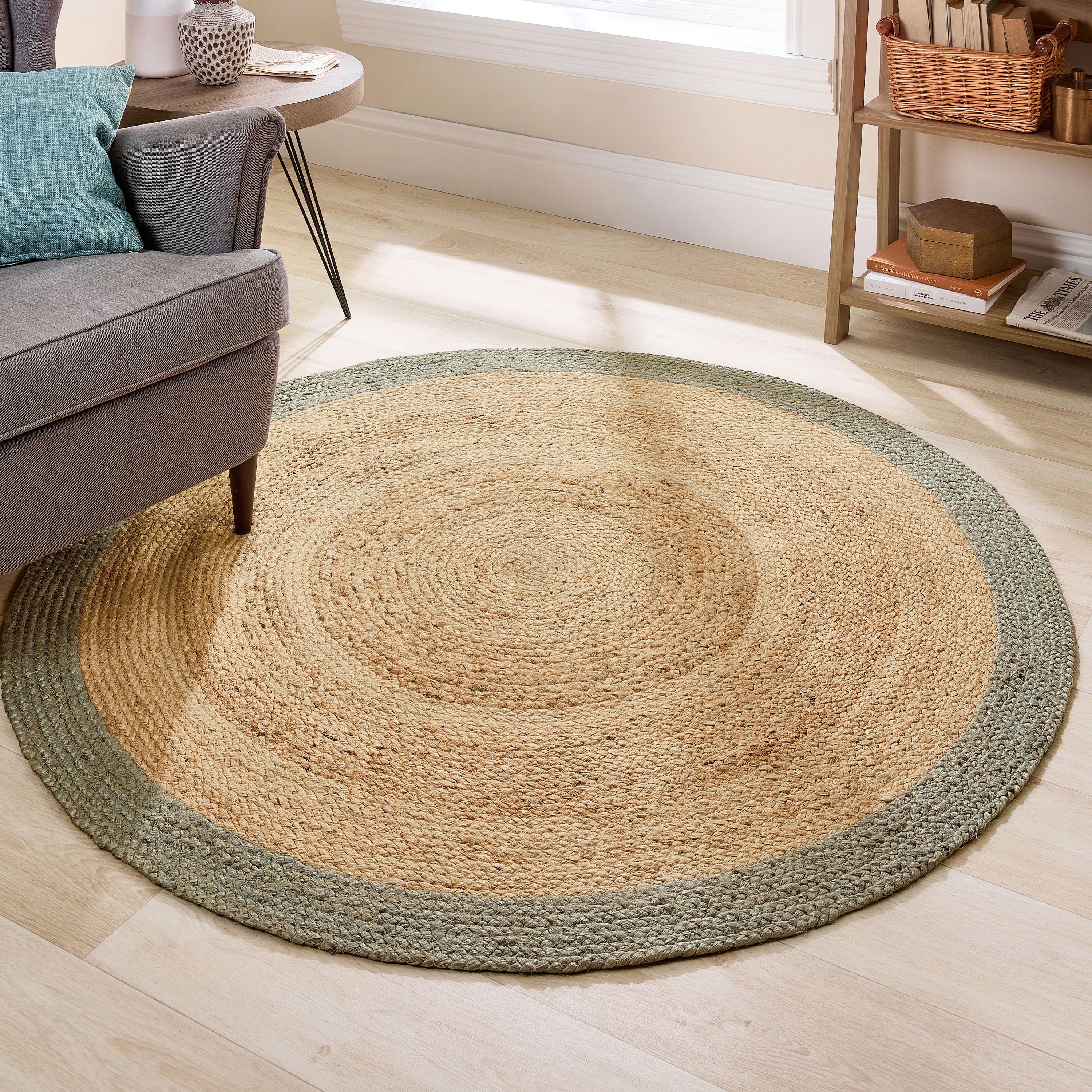 Origin Rugs Jute Border Rug
