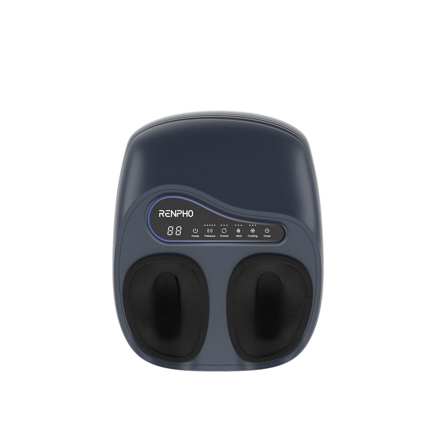 Black - Renpho - Shiatsu Foot Massager WMF08 with Cooling Function - 1