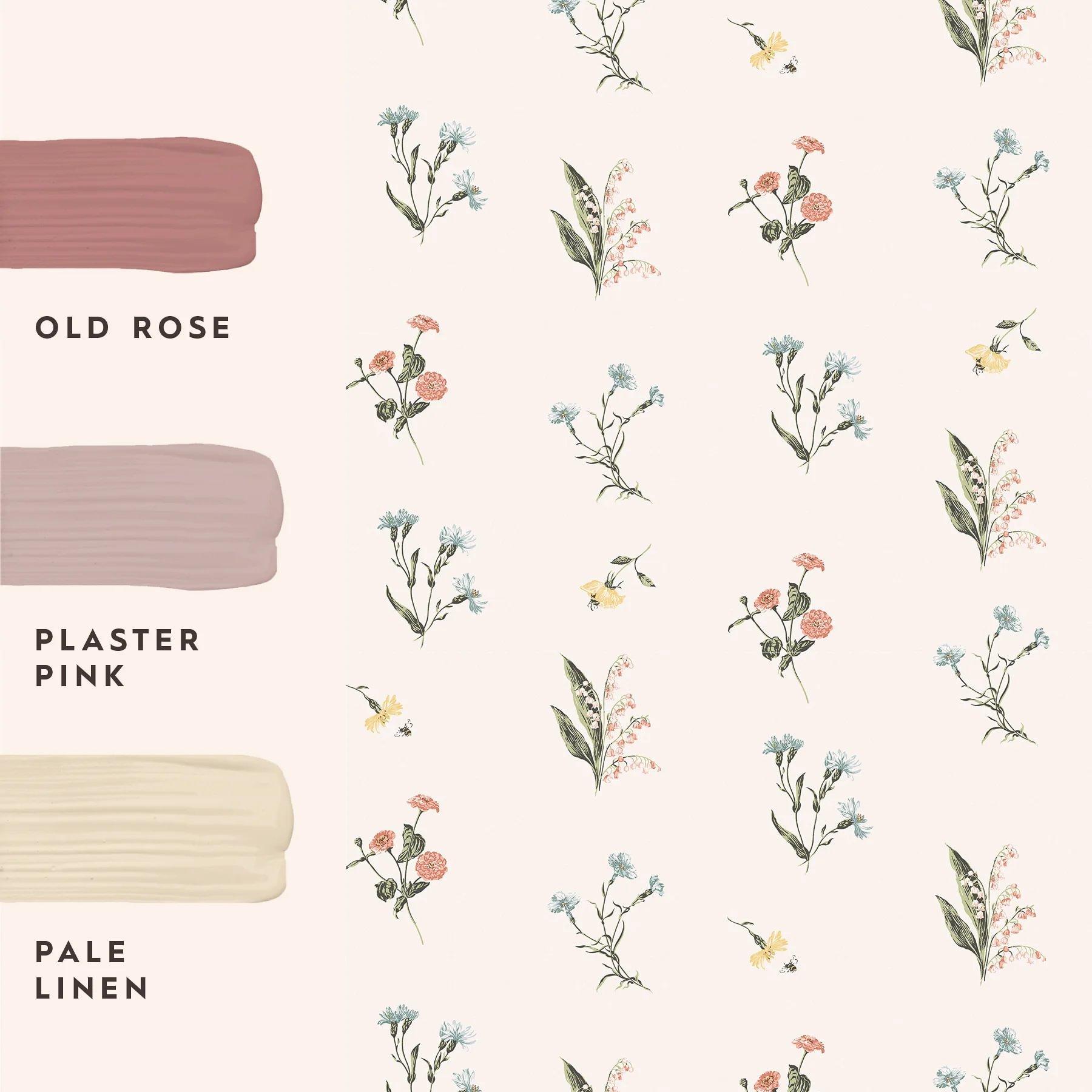 Multi - Laura Ashley - Cornflower Wallpaper - 6